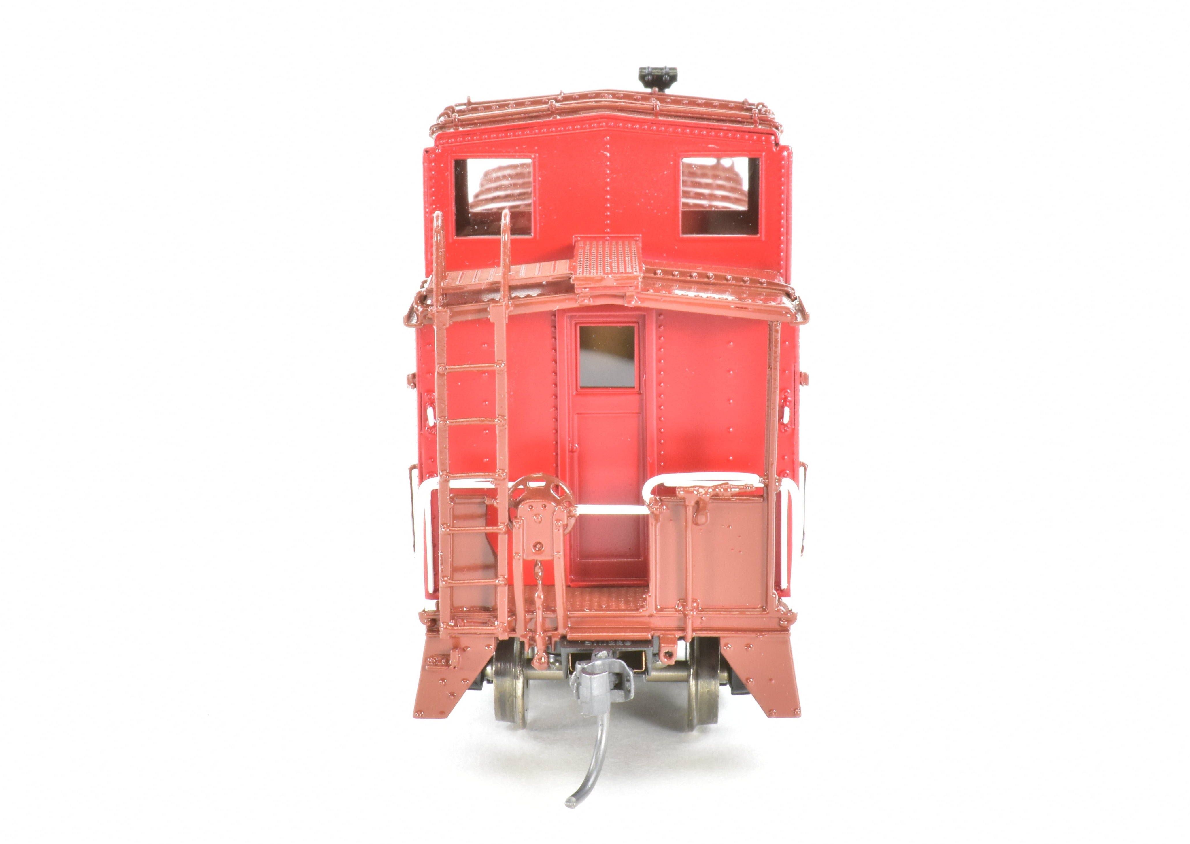 HO Scale Brass CPR Canadian Pacific Steel Caboose OMI #437293 Factory Painted
