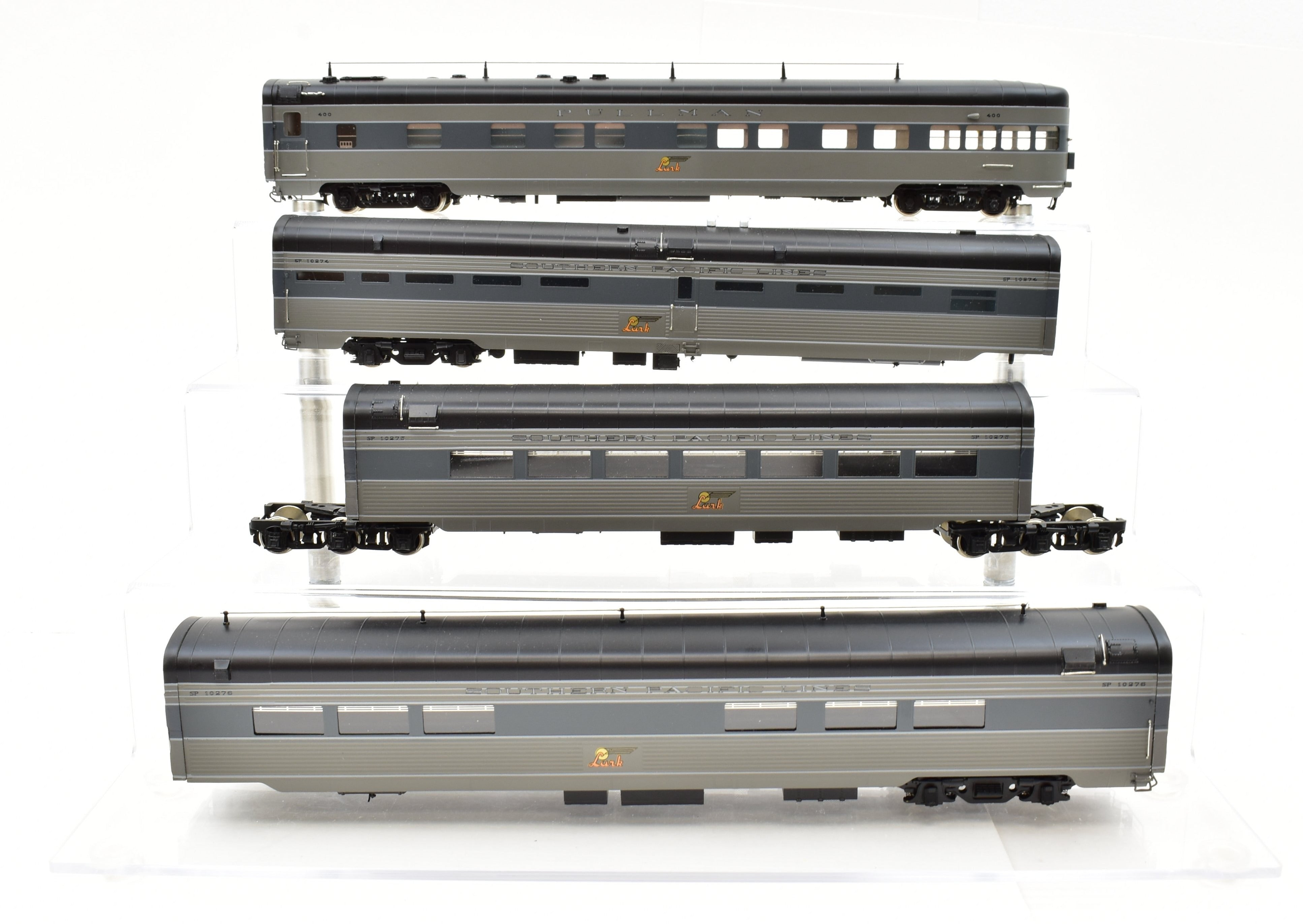HO Scale Brass Precision Scale Co. (PSC) Southern Pacific Lark Pre-War 9-Car Model Train Set