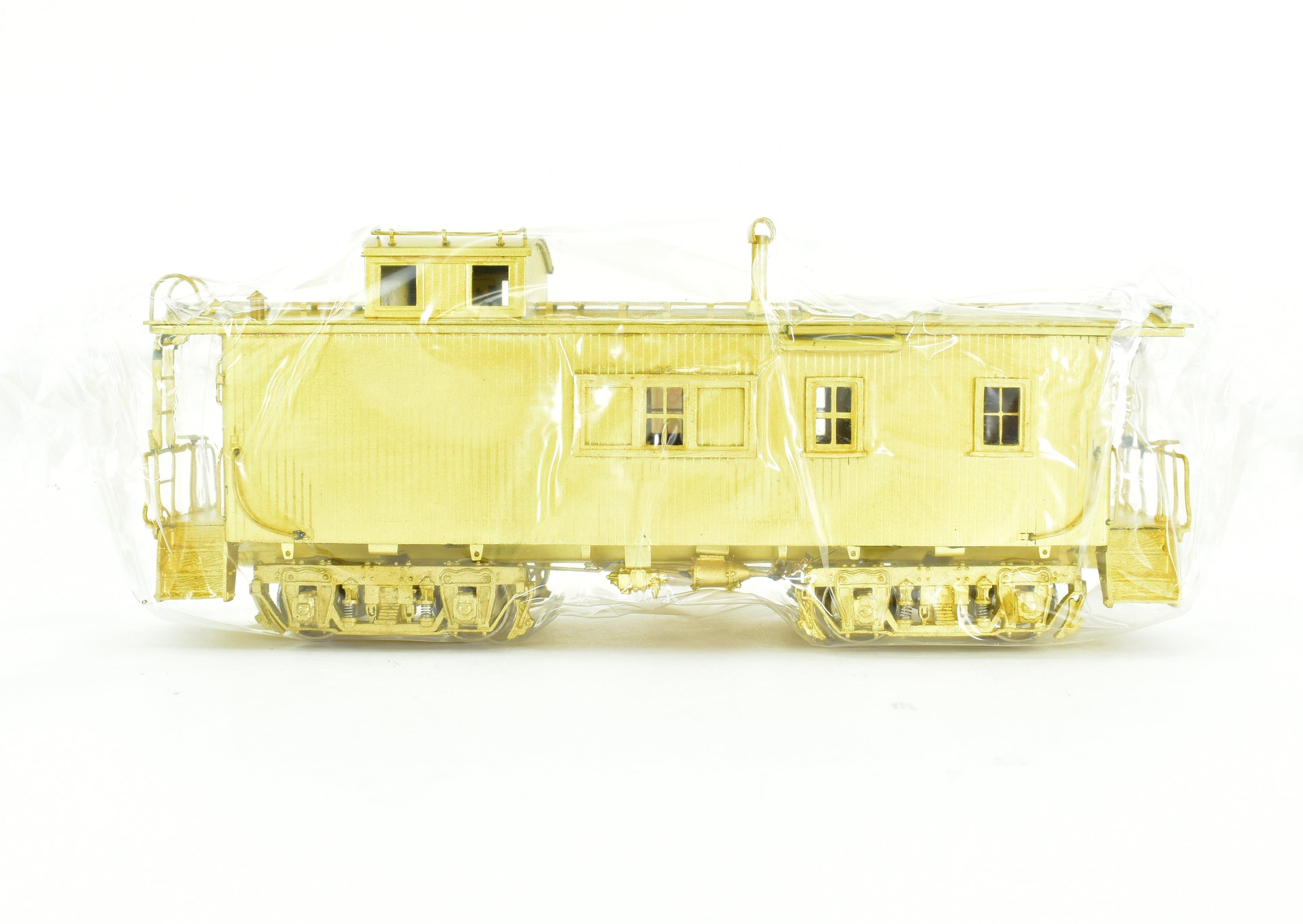HO Scale Brass OMI C&NW Wood Caboose without End Windows by Overland Models