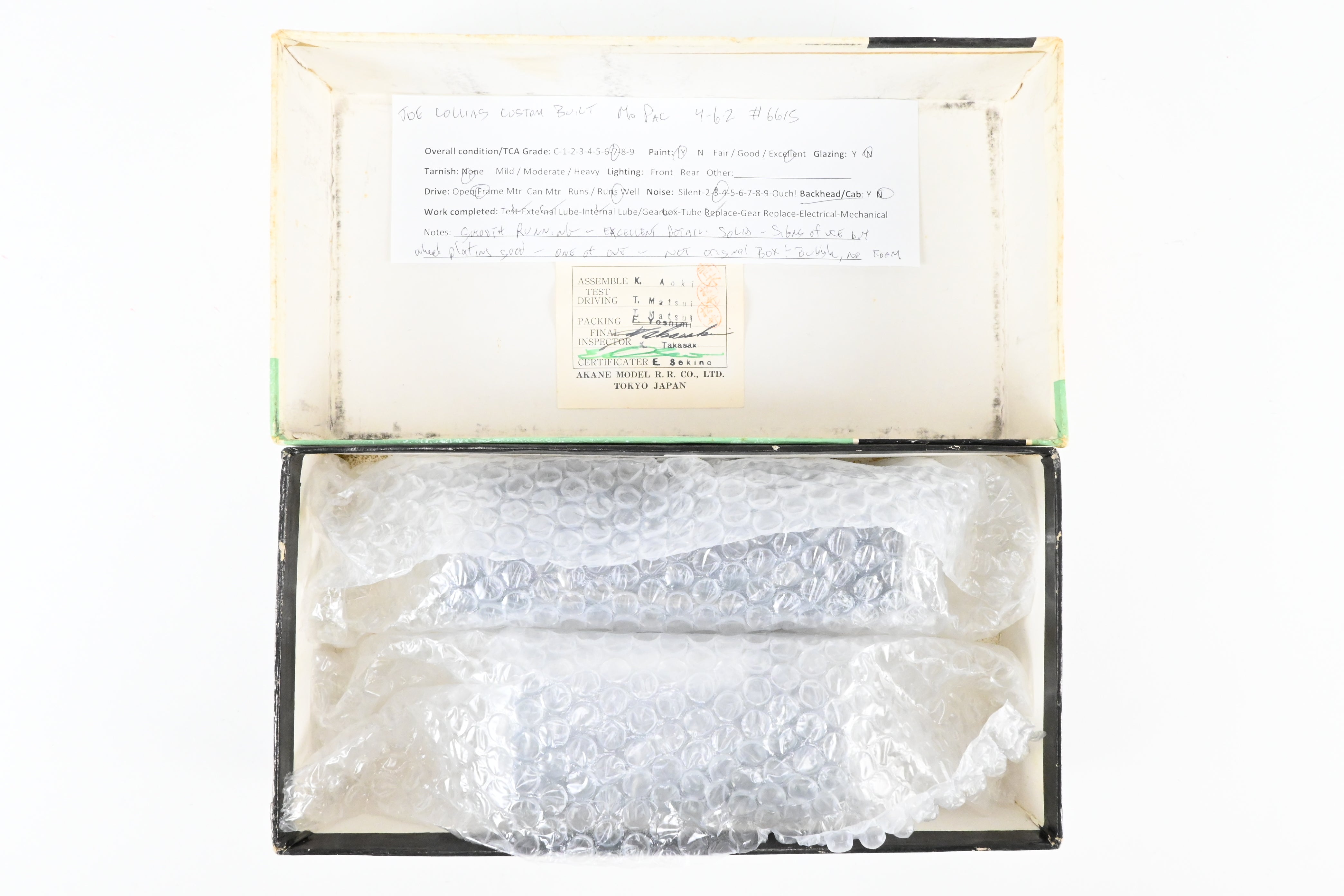 HO Scale Brass Custom - One-of-a-Kind Joe G. Collias Scratch - Built Missouri Pacific 4 - 6 - 2 Steam Locomotive No. 6615