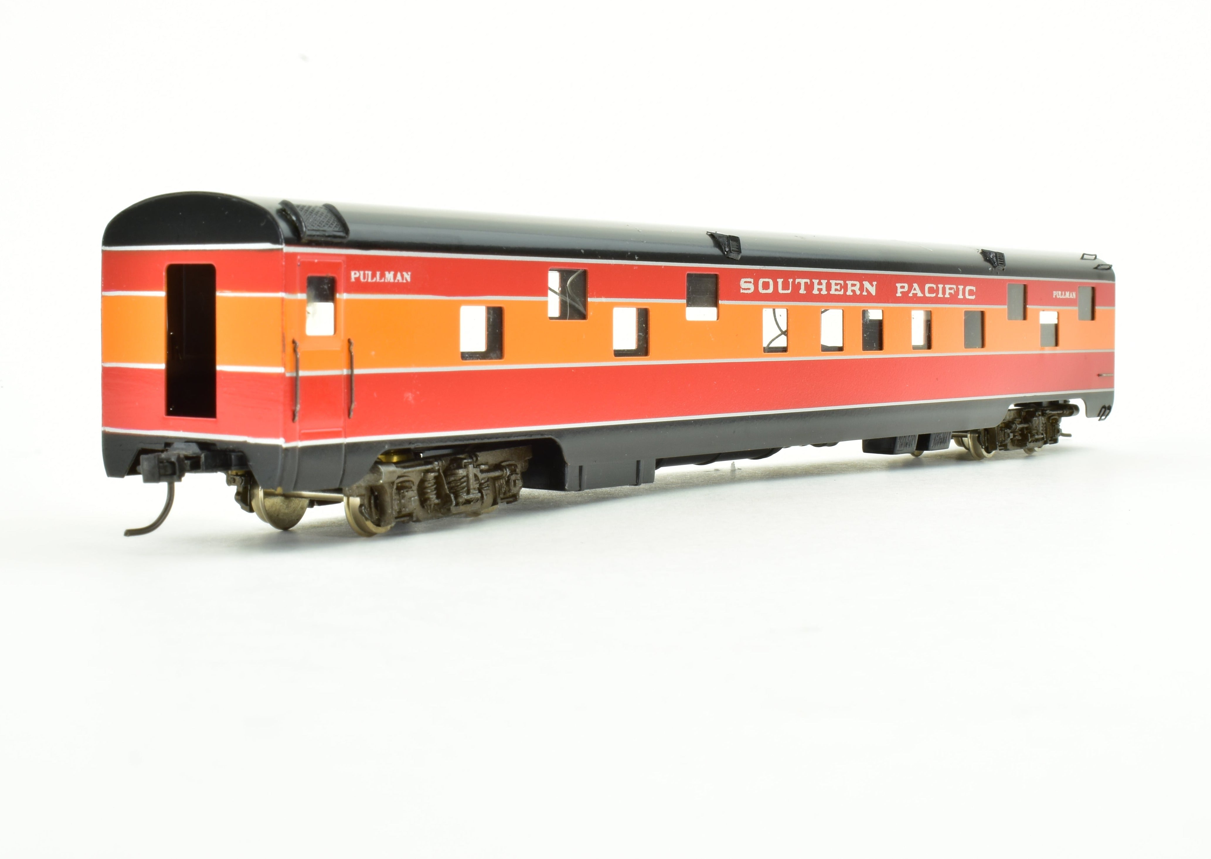 HO Scale Brass Balboa SP - Southern Pacific Daylight Pullman Train Car with Factory Painting