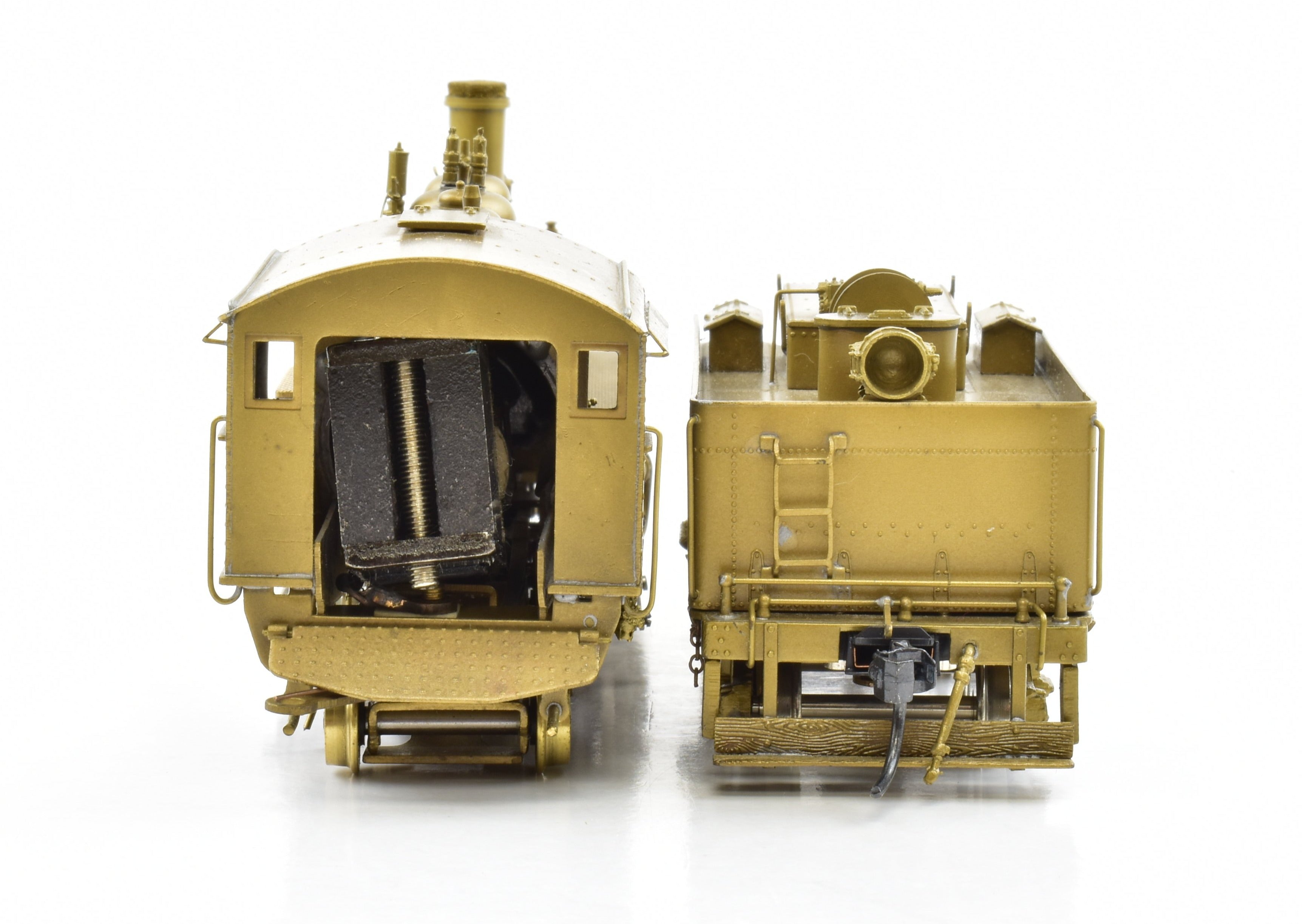 1977 HO Brass PFM United #105 2-6-2 Baldwin Logger Model Train
