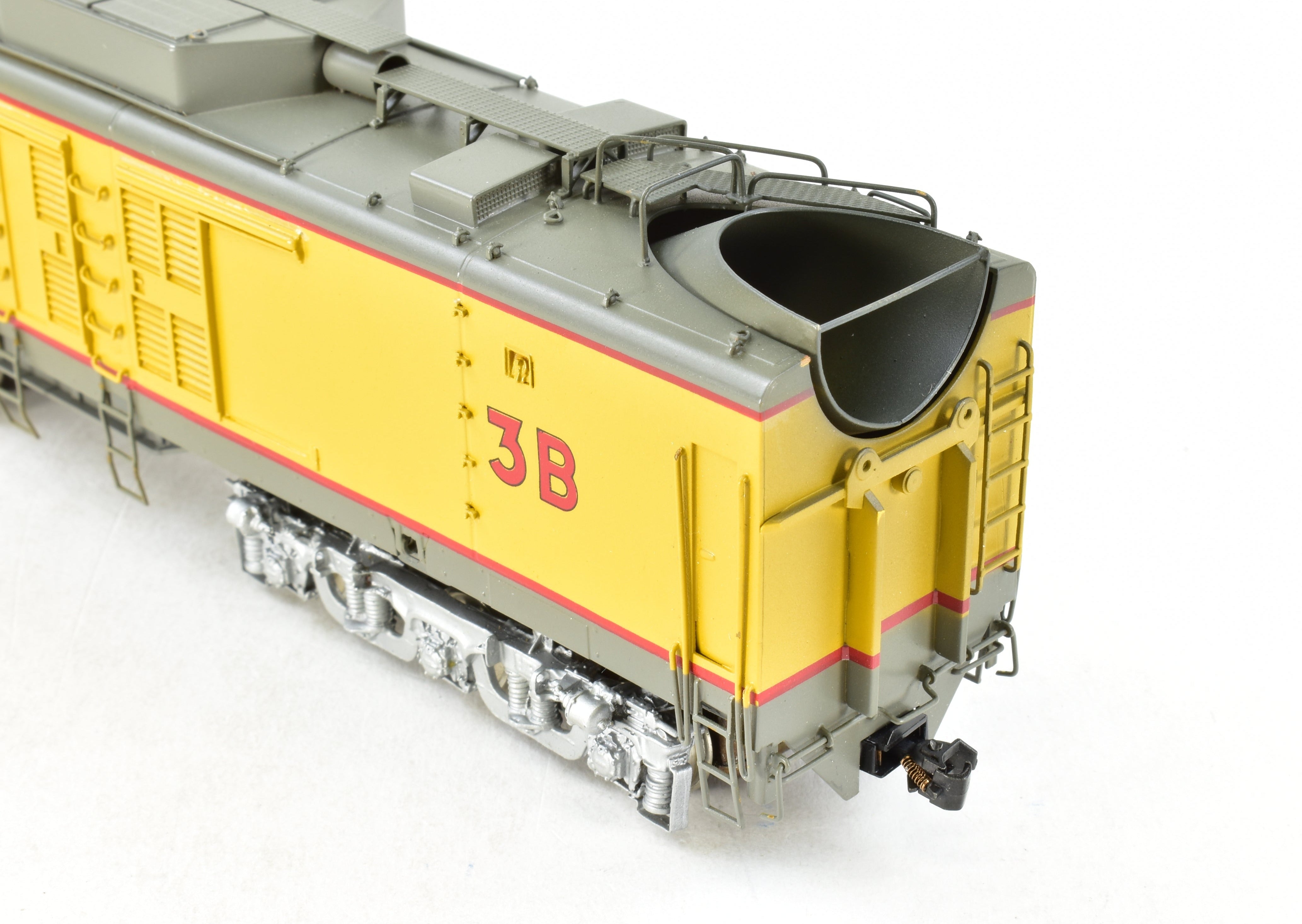 HO Scale Brass ALCO Union Pacific 3-Unit Gas Turbine Electric Model Train - Big Blow Variant with Custom Paint, DCC & Tsunami Sound
