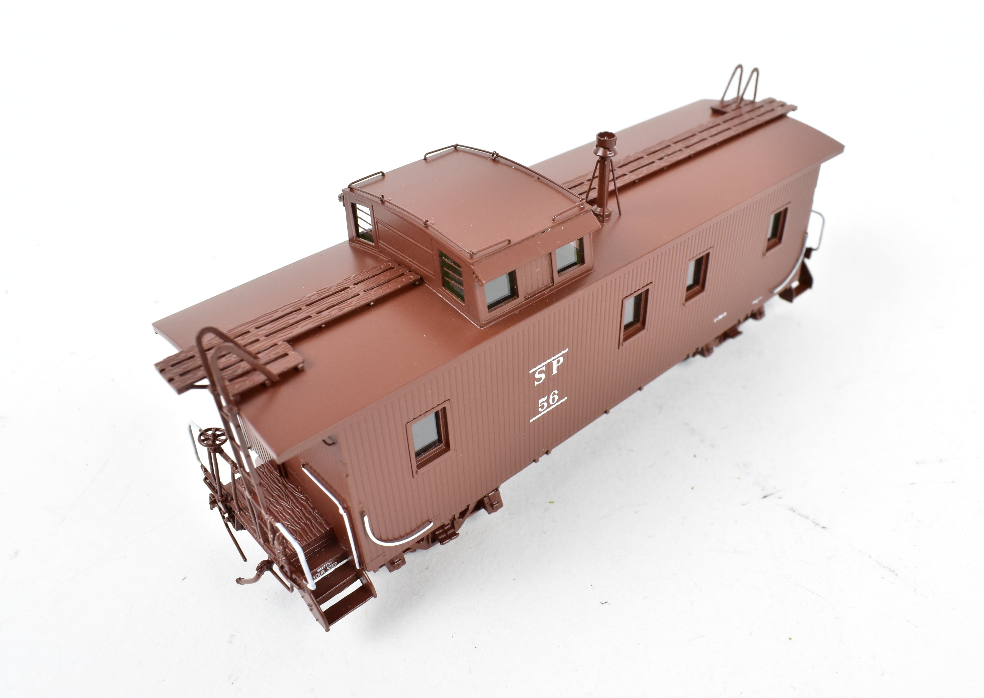 HO Scale Brass Southern Pacific Wood Side Caboose, Class C - 30 - 3 FP No. 56 by Challenger Imports