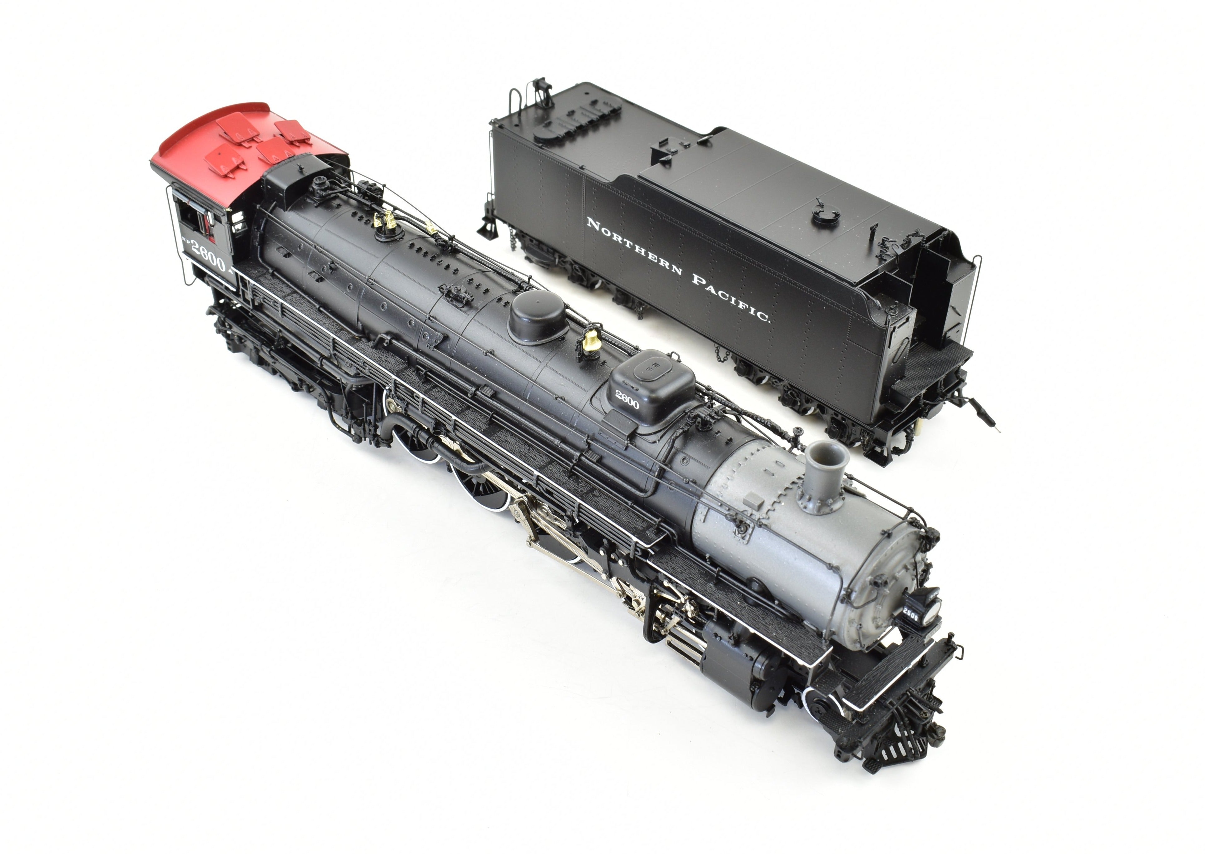HO Brass W&R Enterprises NP Northern Pacific Class A 4-8-4 V2 FP #2600 Model