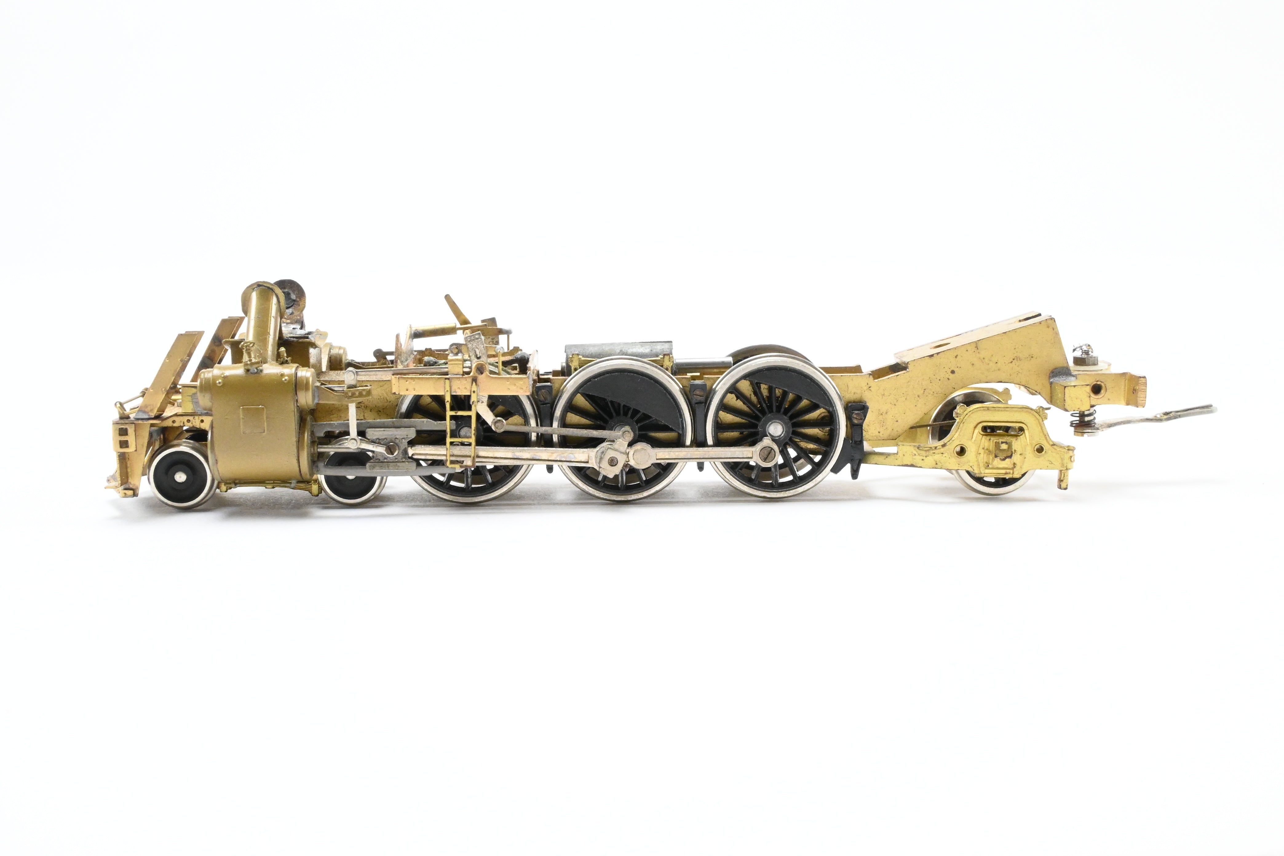 HO Scale Brass Hallmark Models MKT - Missouri Kansas Texas 4-6-2 H-3A Pacific Steam Locomotive Chassis Mechanism (Without Motor)
