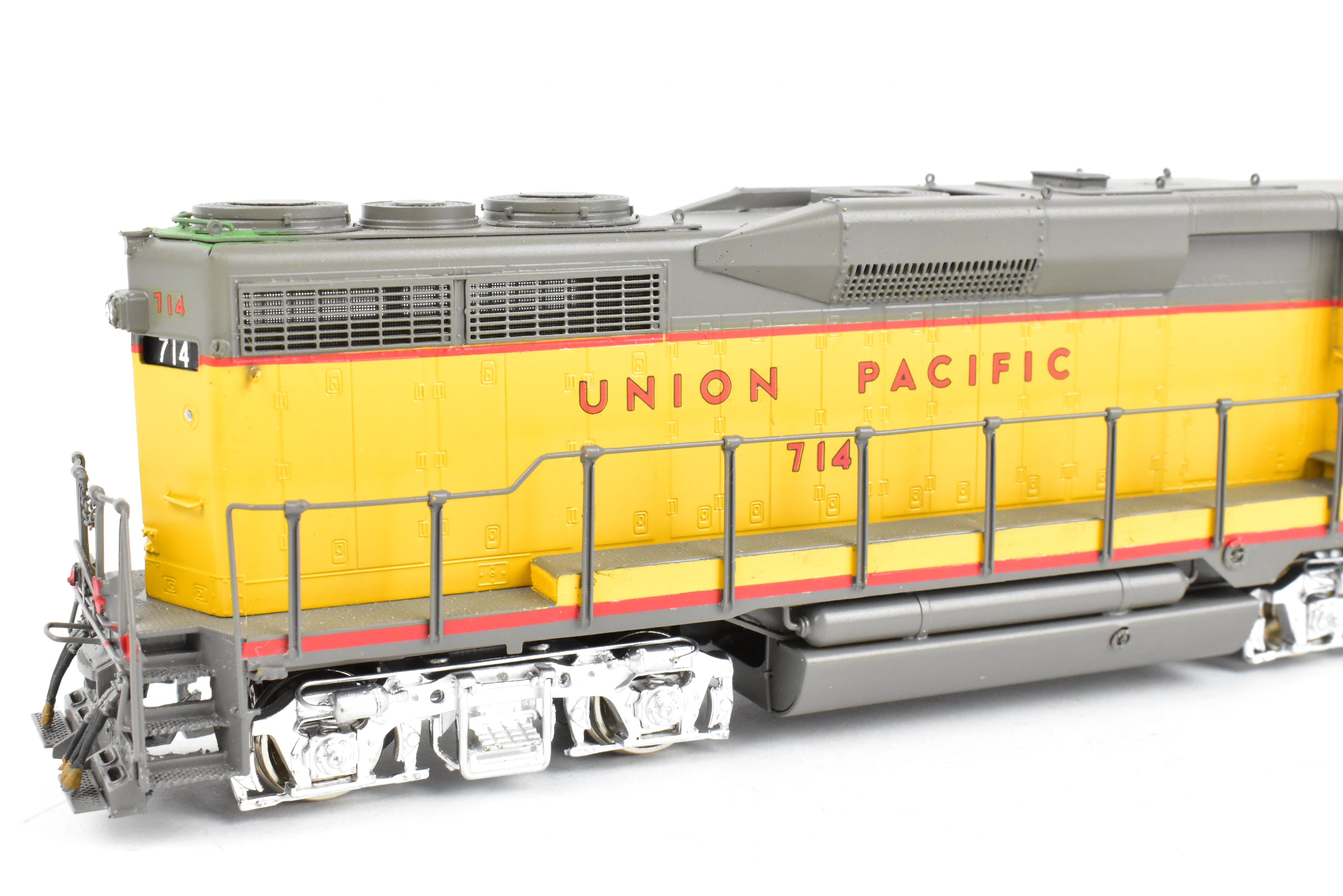 HO Scale Brass Model Train - Overland Models, Inc. Union Pacific EMD GP30 PH II Low Hood Locomotive from #700 to #735, Specifically CP #714