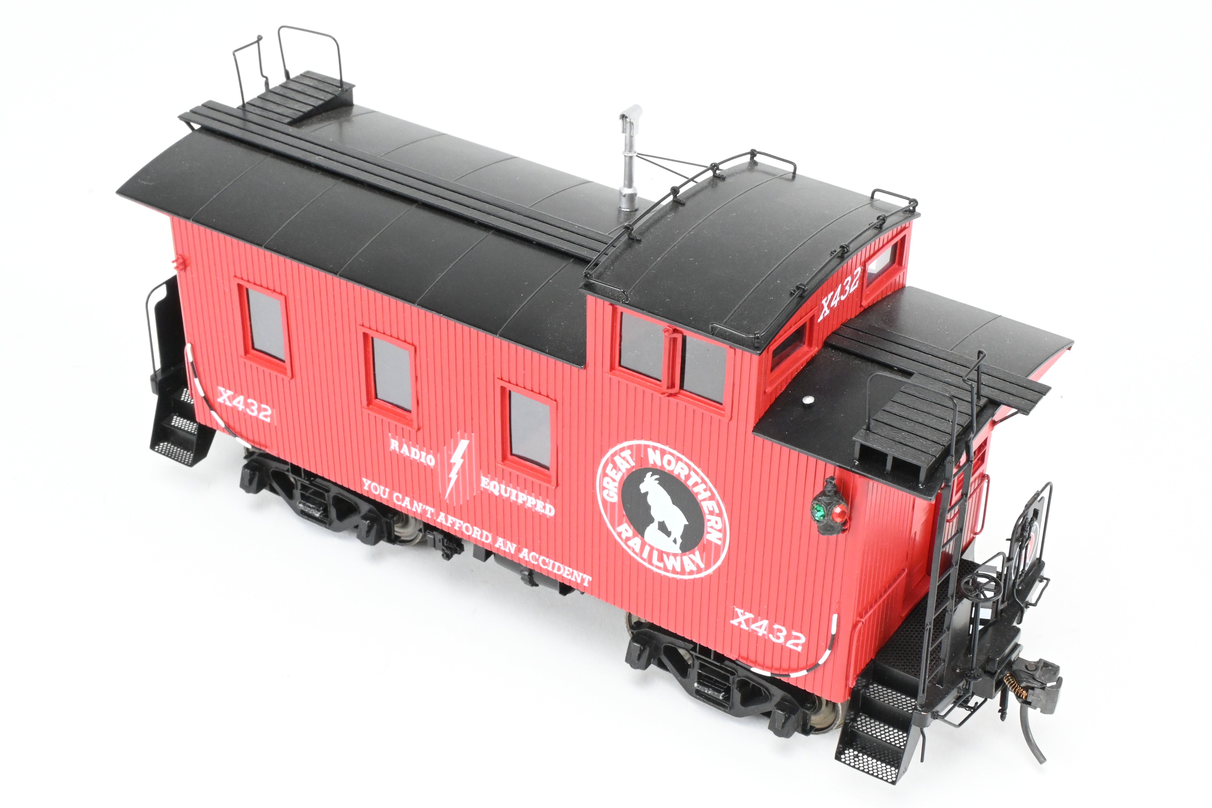 1987 Collector's Edition Great Northern Wood Caboose FP #X432 by Beaver Creek Model Co.