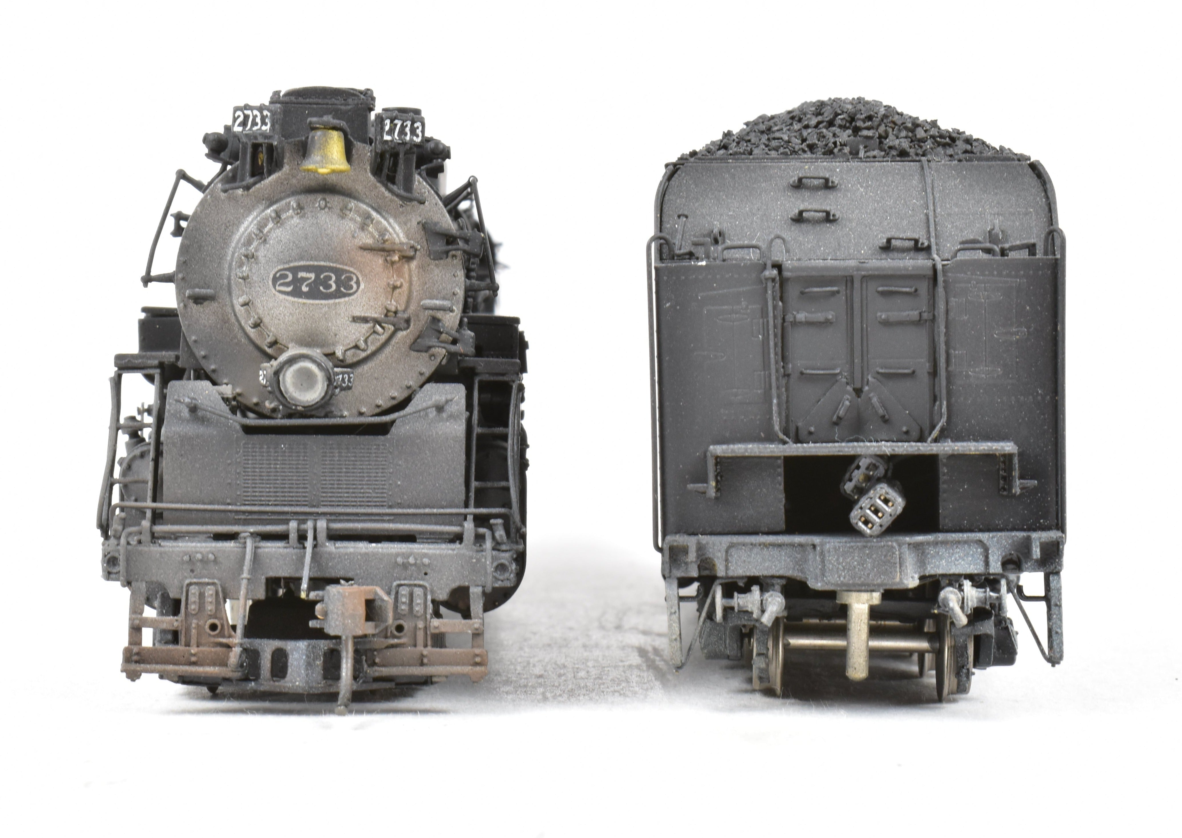 HO Brass Precision Scale Co. C&O K-4 Class 2-8-4 No. 2733 DCC Sound Model
