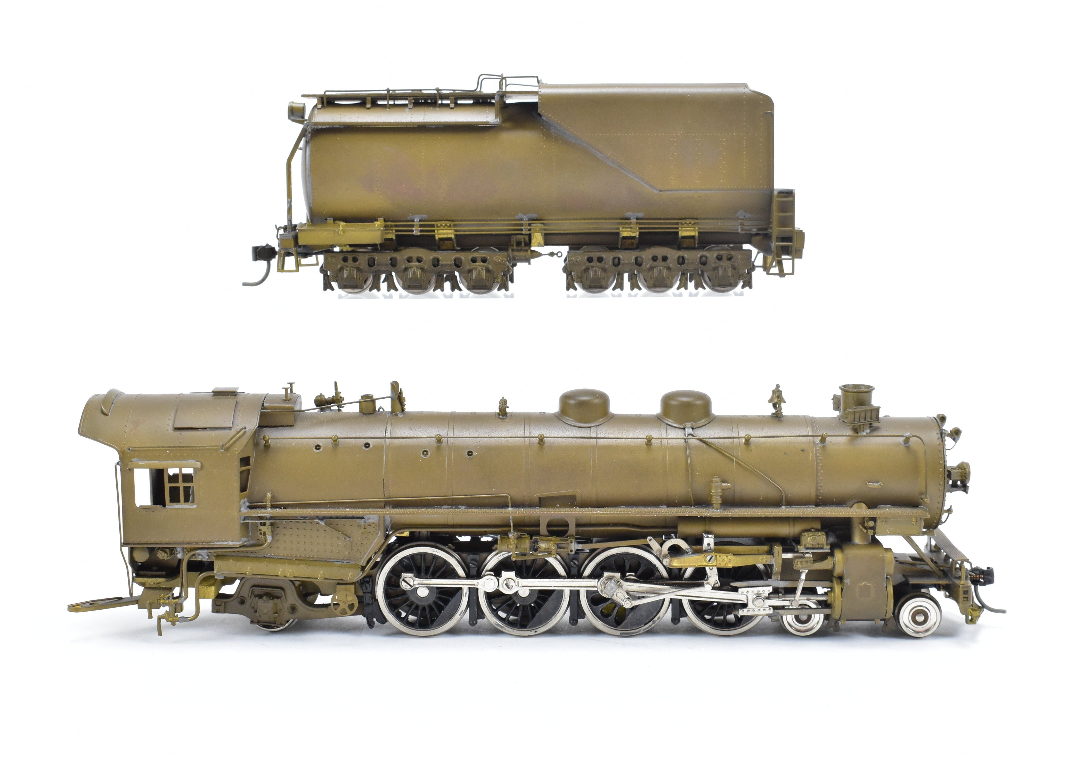 High - Quality HO Scale Brass Balboa Union Pacific 4 - 8 - 2 Mountain Locomotive Model, Class #7000
