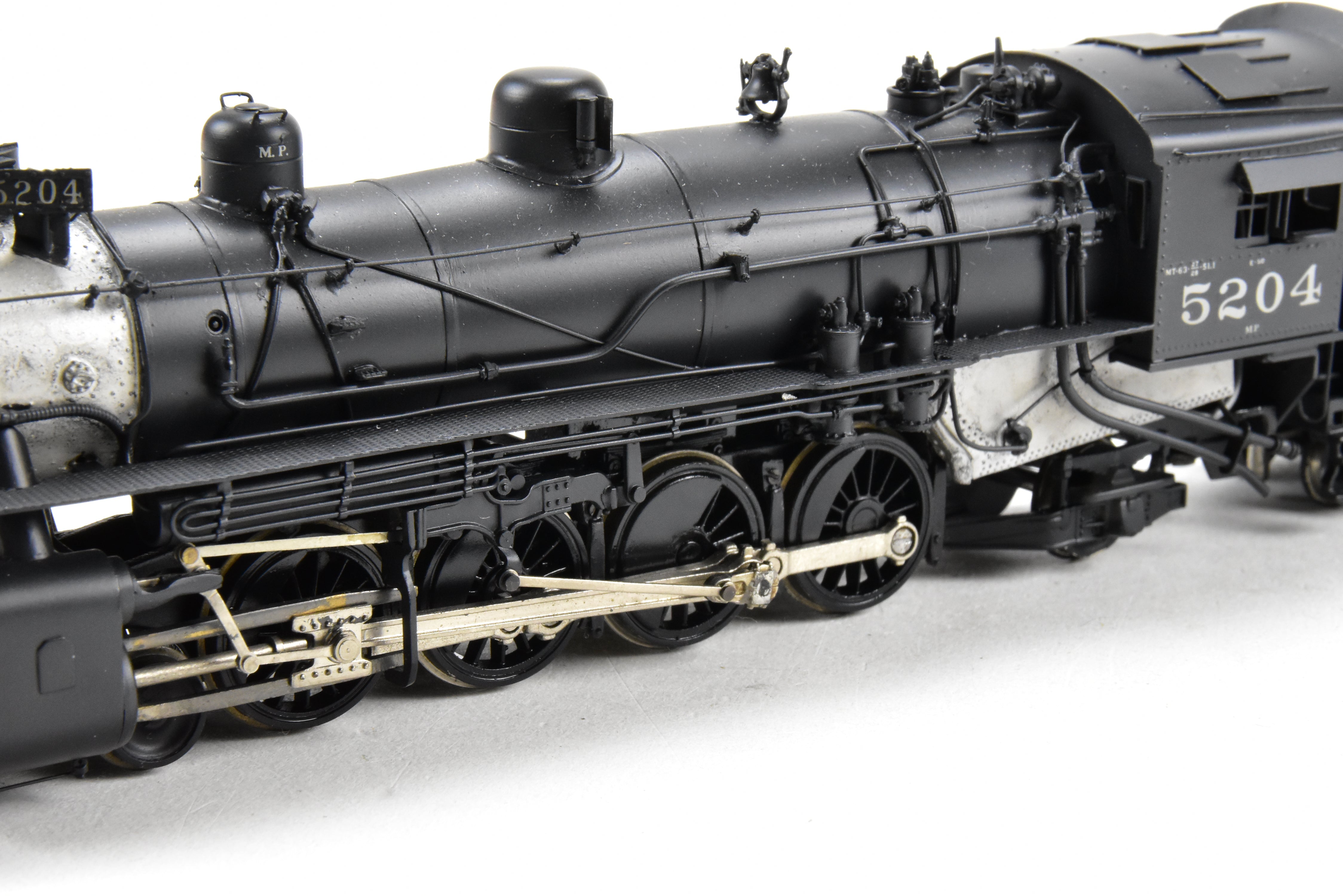 HO Brass Custom Joe G. Collias MP 5200 Class 4-8-2 Pro-Painted No. 5204