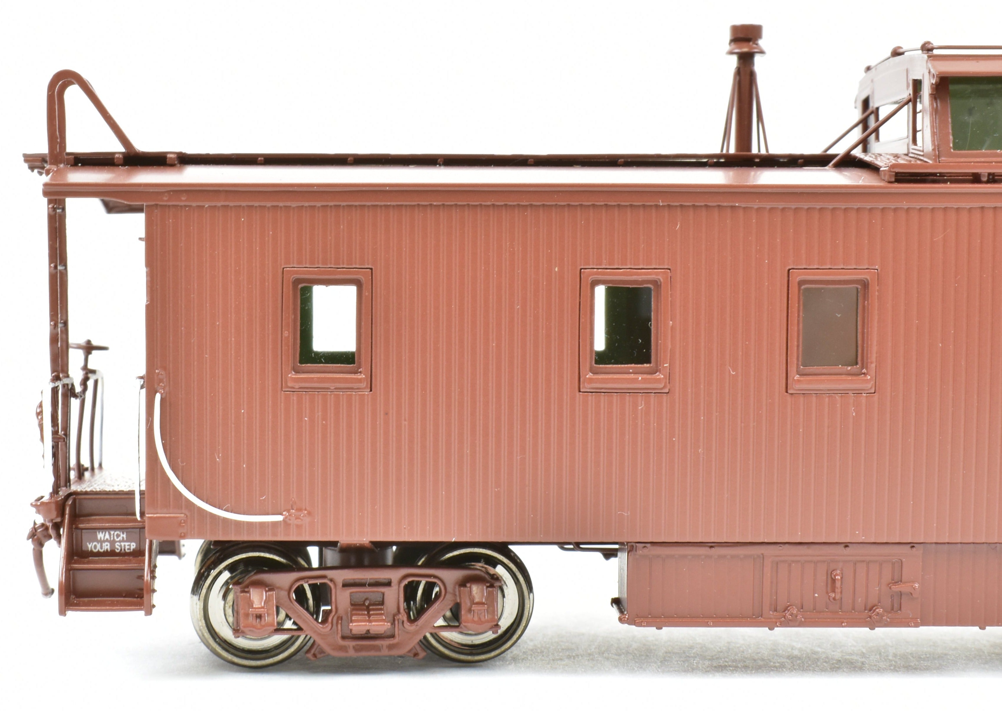 HO Scale Brass CIL - Challenger Imports SP - Southern Pacific Wood Side Caboose with Slant Side Cupola, Class C - 30 - 1, Freight Passenger No. 627 Model Train