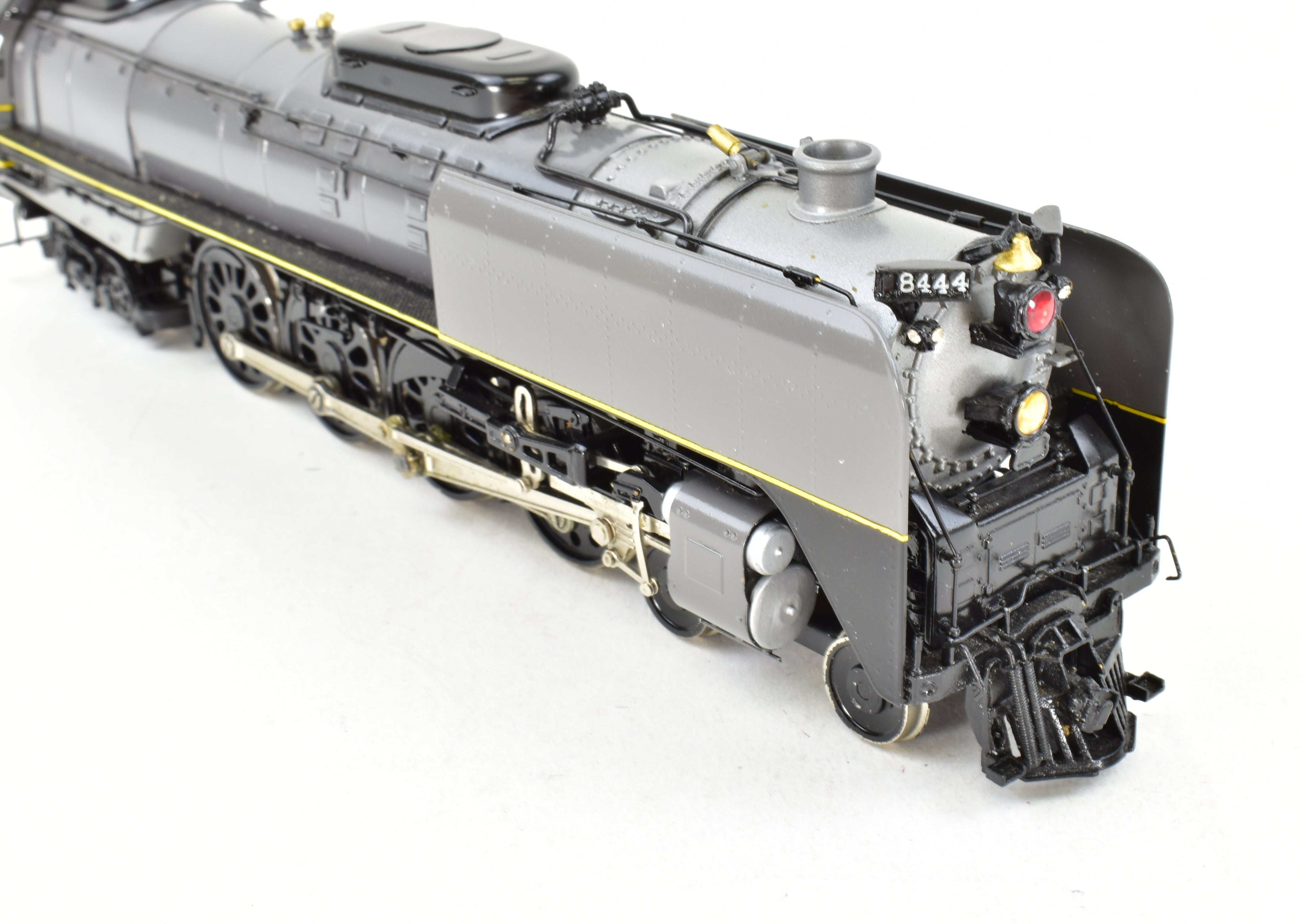 HO Scale Brass Model Train by Westside Model Co. - Union Pacific Class FEF - 2 4 - 8 - 4 Professionally Painted Locomotive No. 8444