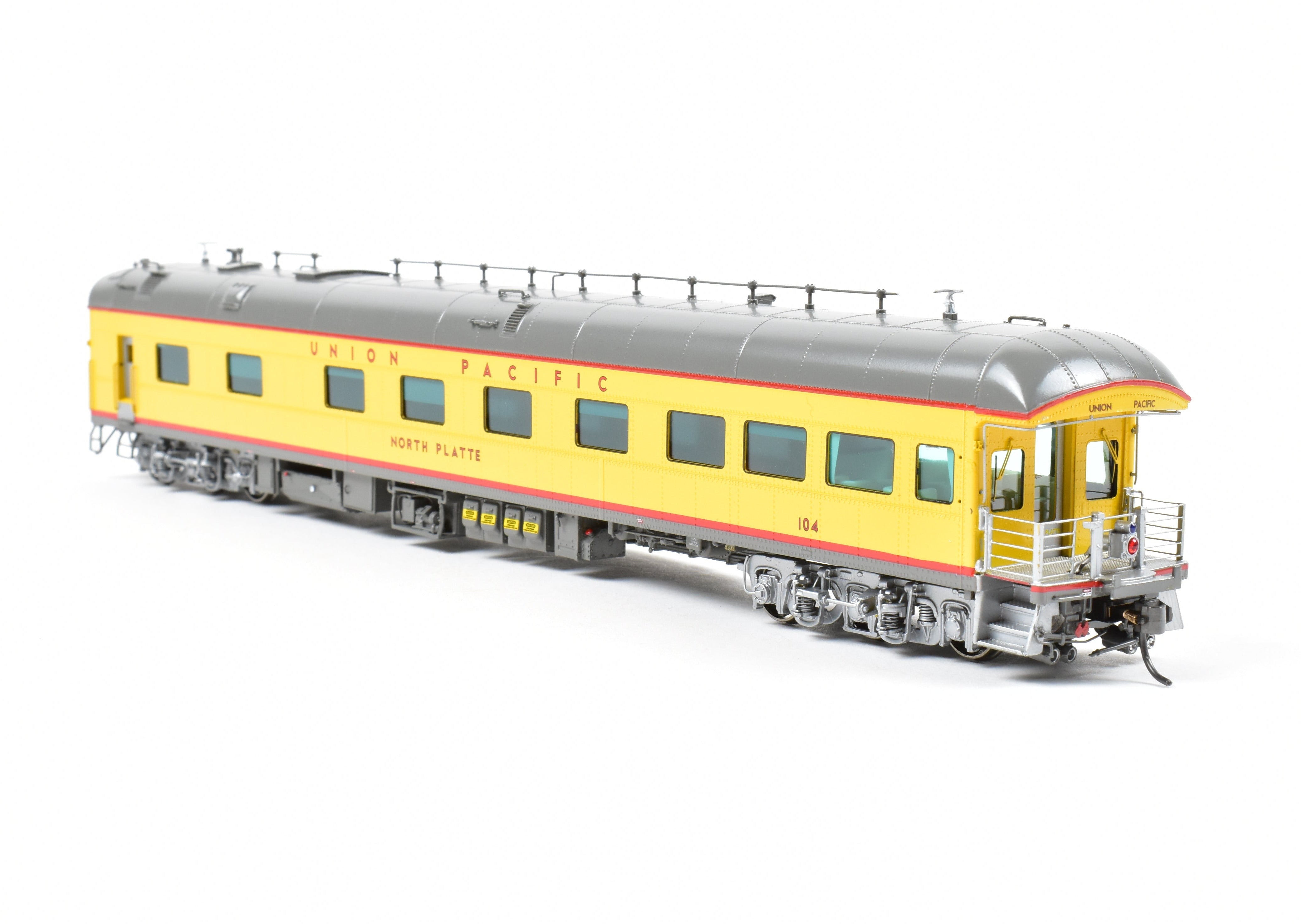 HO Scale Brass Union Pacific North Platte Business Car FP No. 104 by OMI