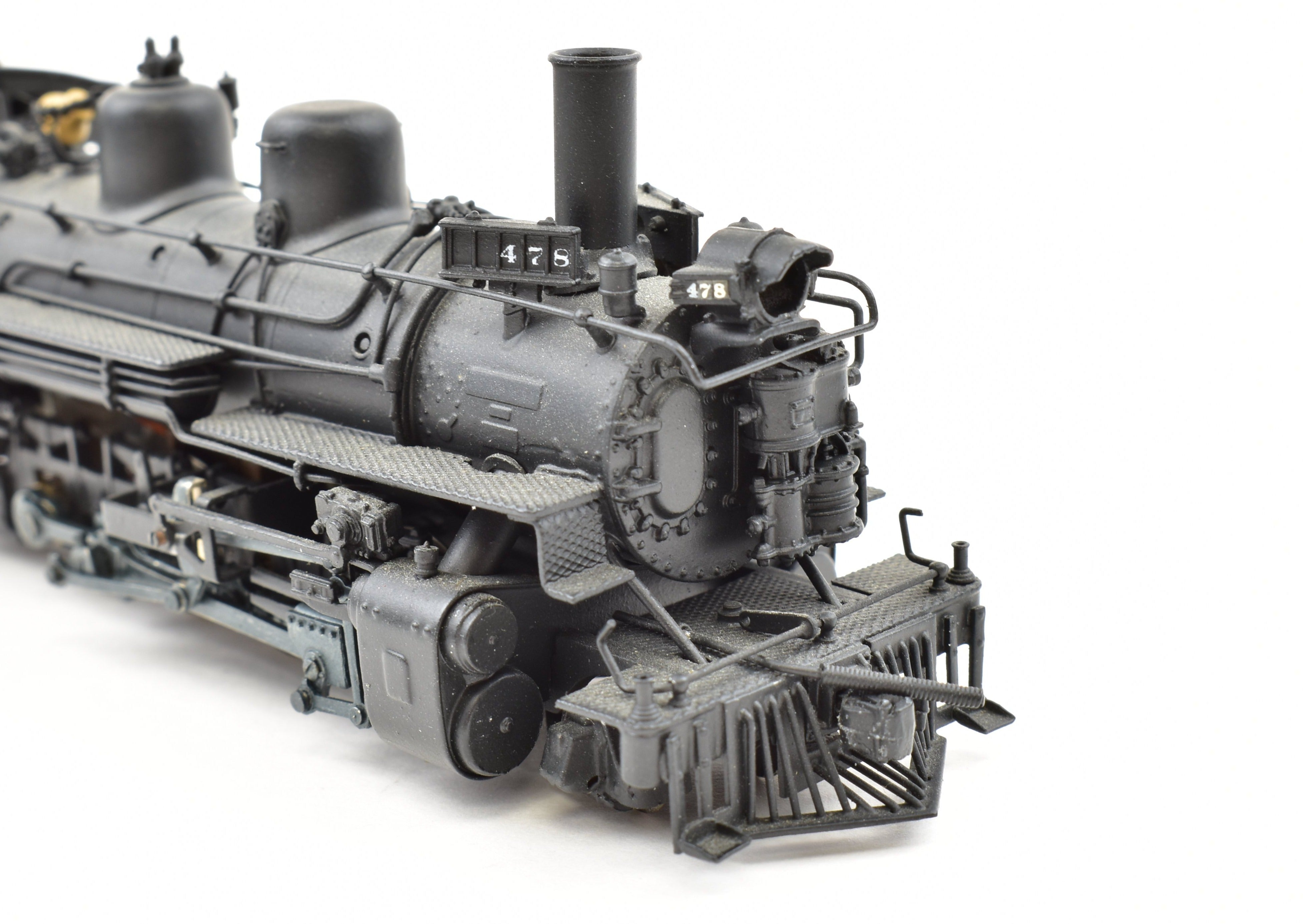 HOn3 Brass PFM - United D&RGW Denver & Rio Grande Western K - 28 2 - 8 - 2 Custom - Painted Locomotive #478