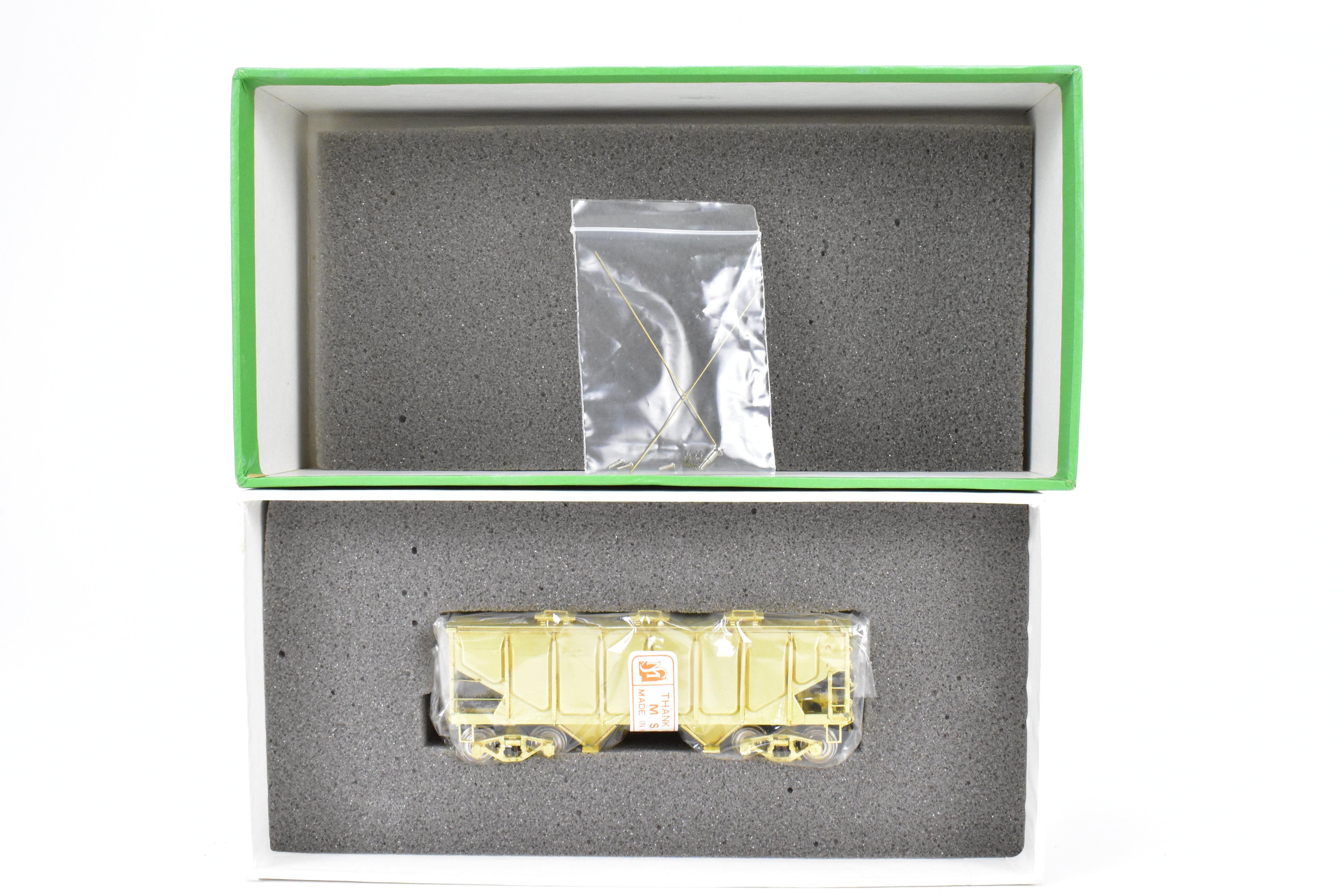Brand - New HO Scale Brass SLSF - Frisco Panel Side 2 - Bay Covered Hopper Model by Overland Models, Inc. (OMI)