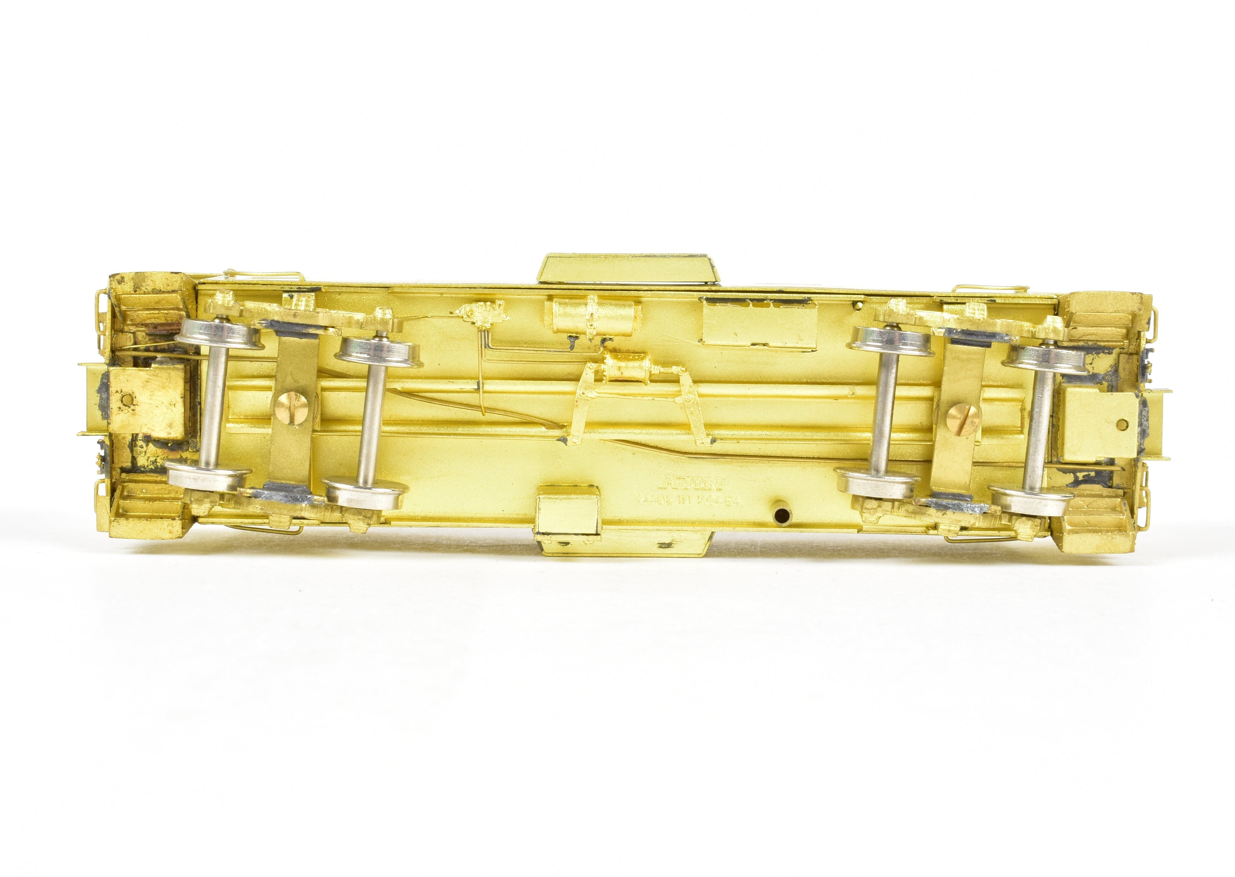 HO Scale Brass Conventional Bay Window Caboose - OMI (Overland Models, Inc.) Union Pacific CA - 13 Caboose with Roof Walk for Model Trains