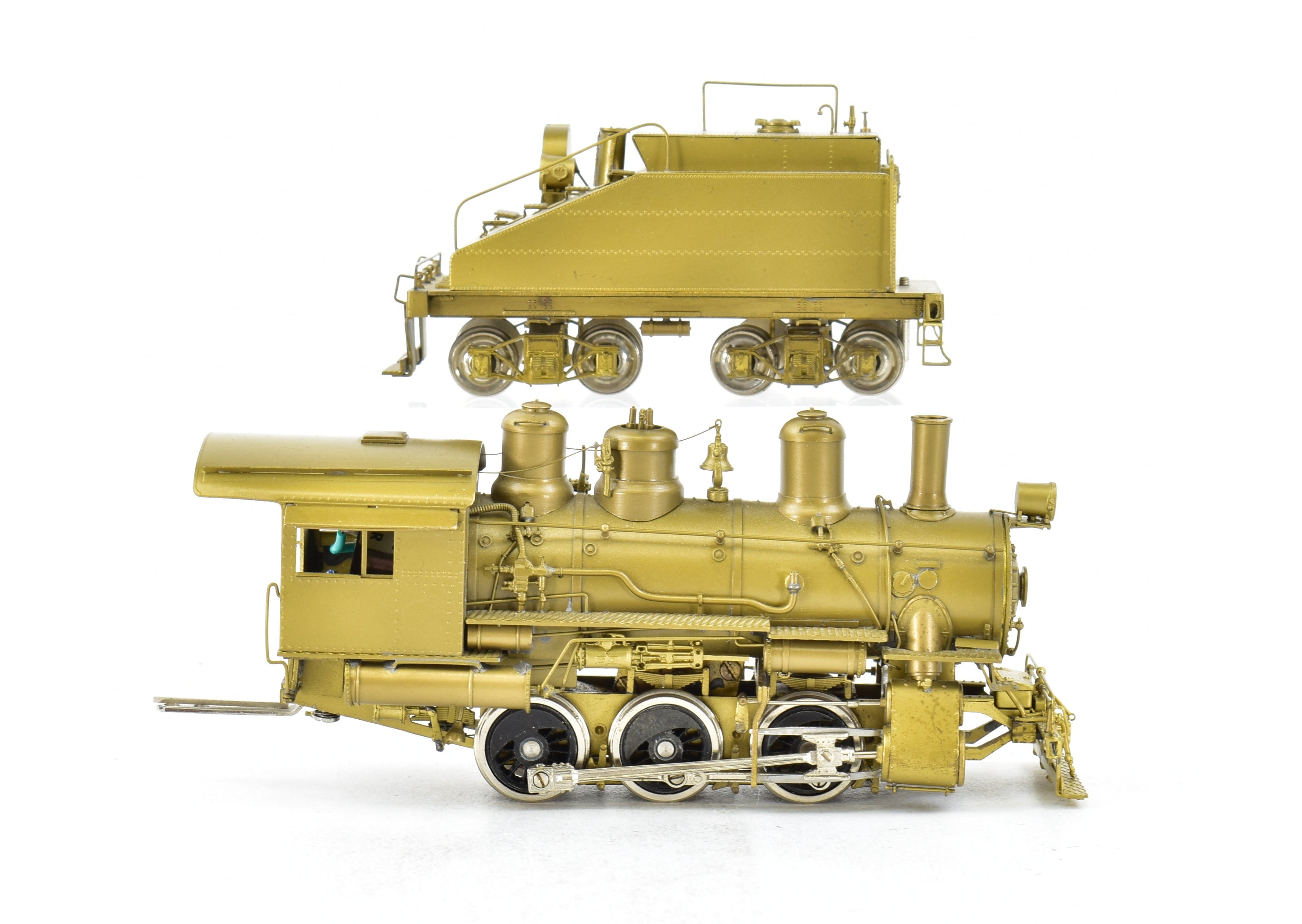HO Scale Brass ATSF - Santa Fe 2100 Series 0-6-0 Switcher by Hallmark Models