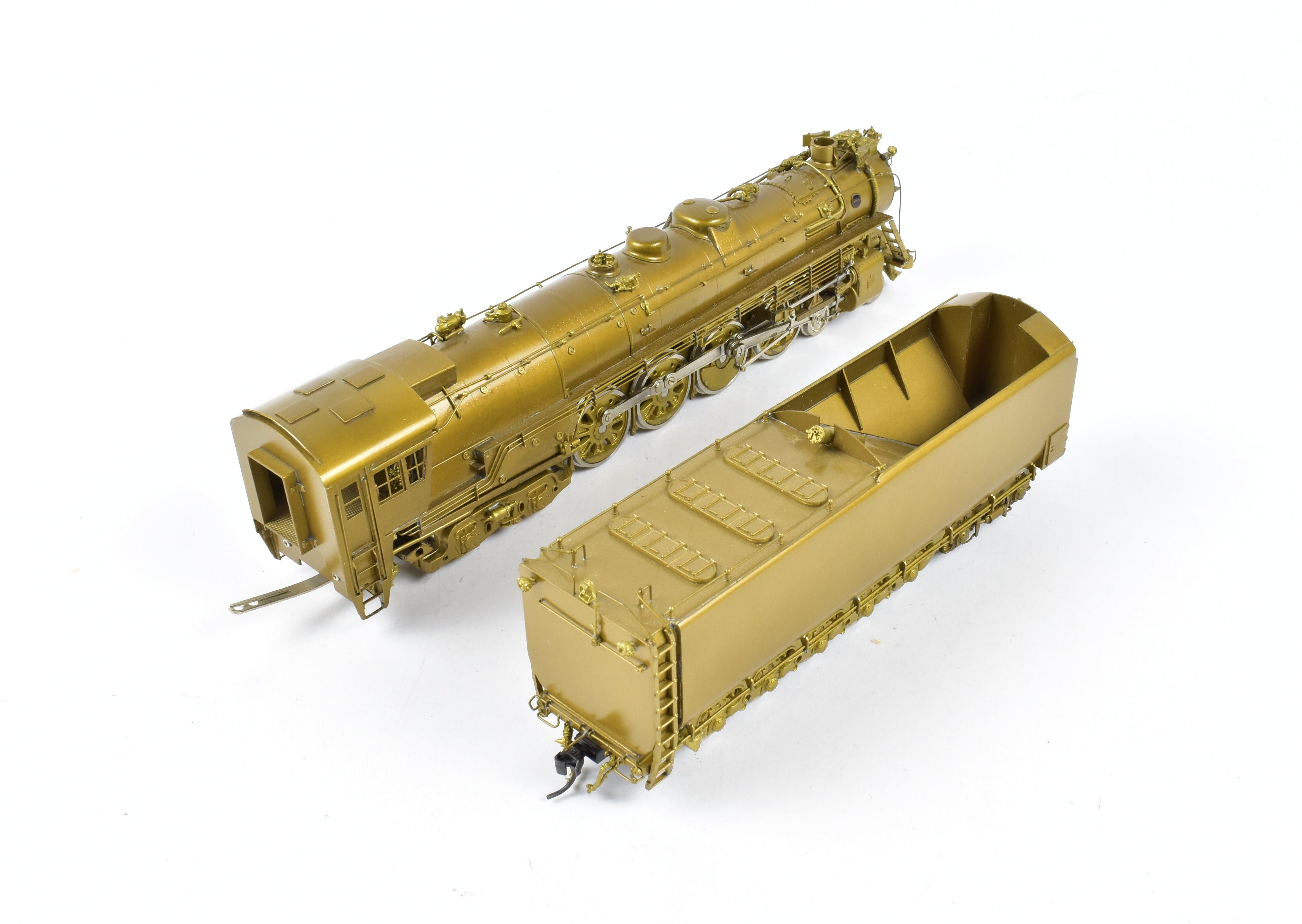 HO Scale Brass Model Train - Oriental Limited NP - Northern Pacific Class A - 5 4 - 8 - 4 Steam Locomotive