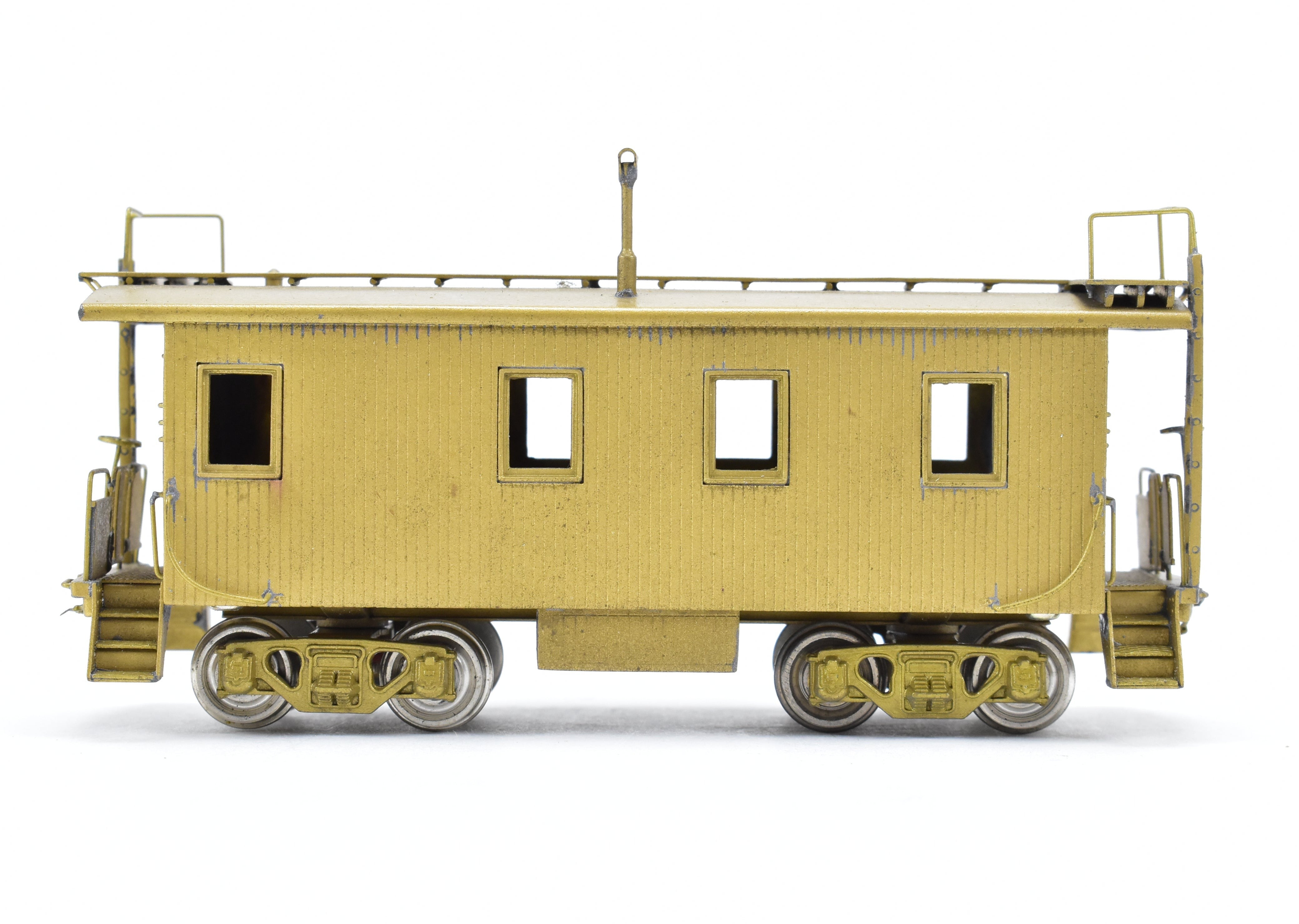 HO Scale Brass Model of Oriental Limited Great Northern 25 - Foot Yard Service Caboose