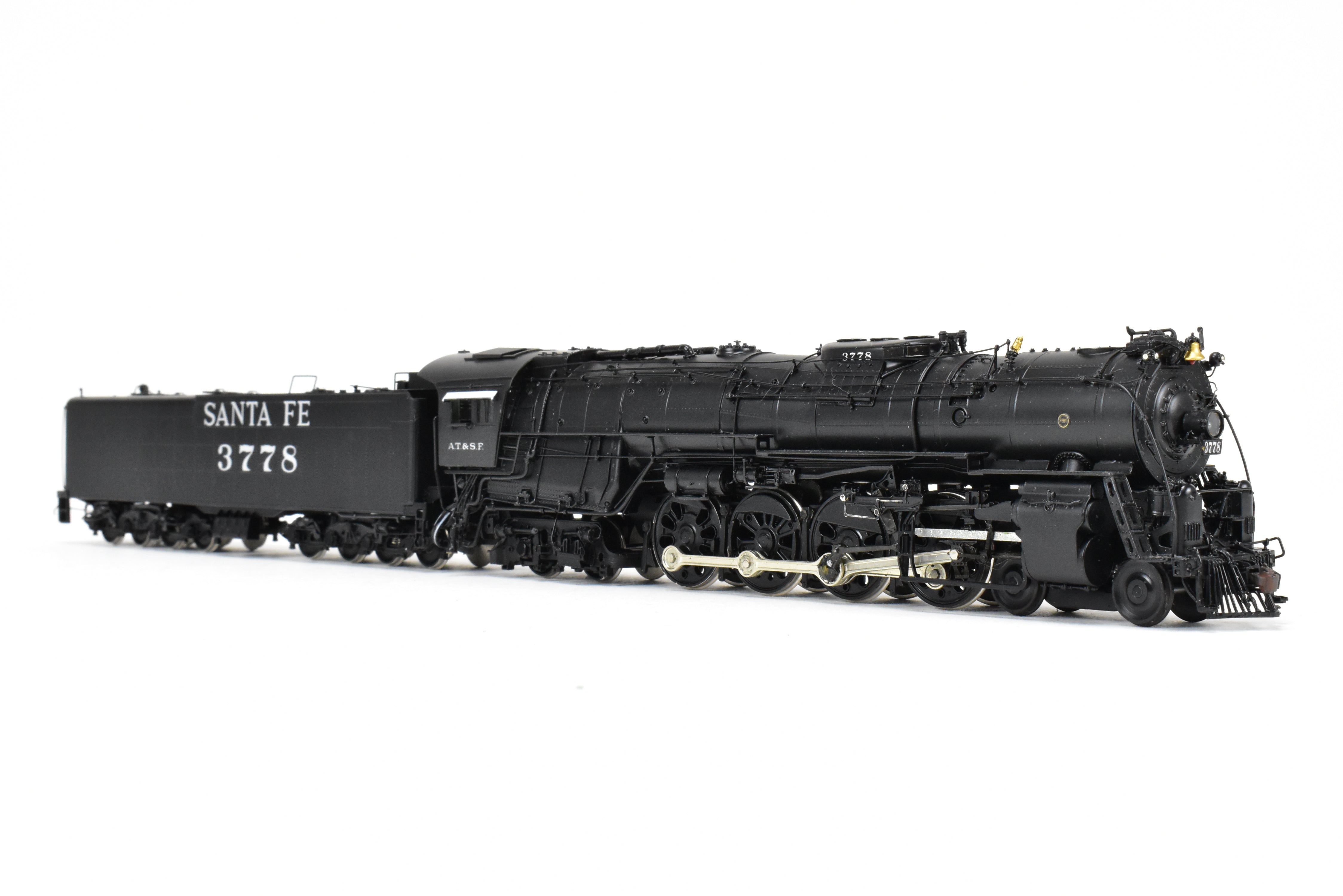 HO Brass ATSF - Santa Fe 3776 Class Rebuilt #3778 4-8-4 Super Crown FP with Tsunami2 DCC/Sound