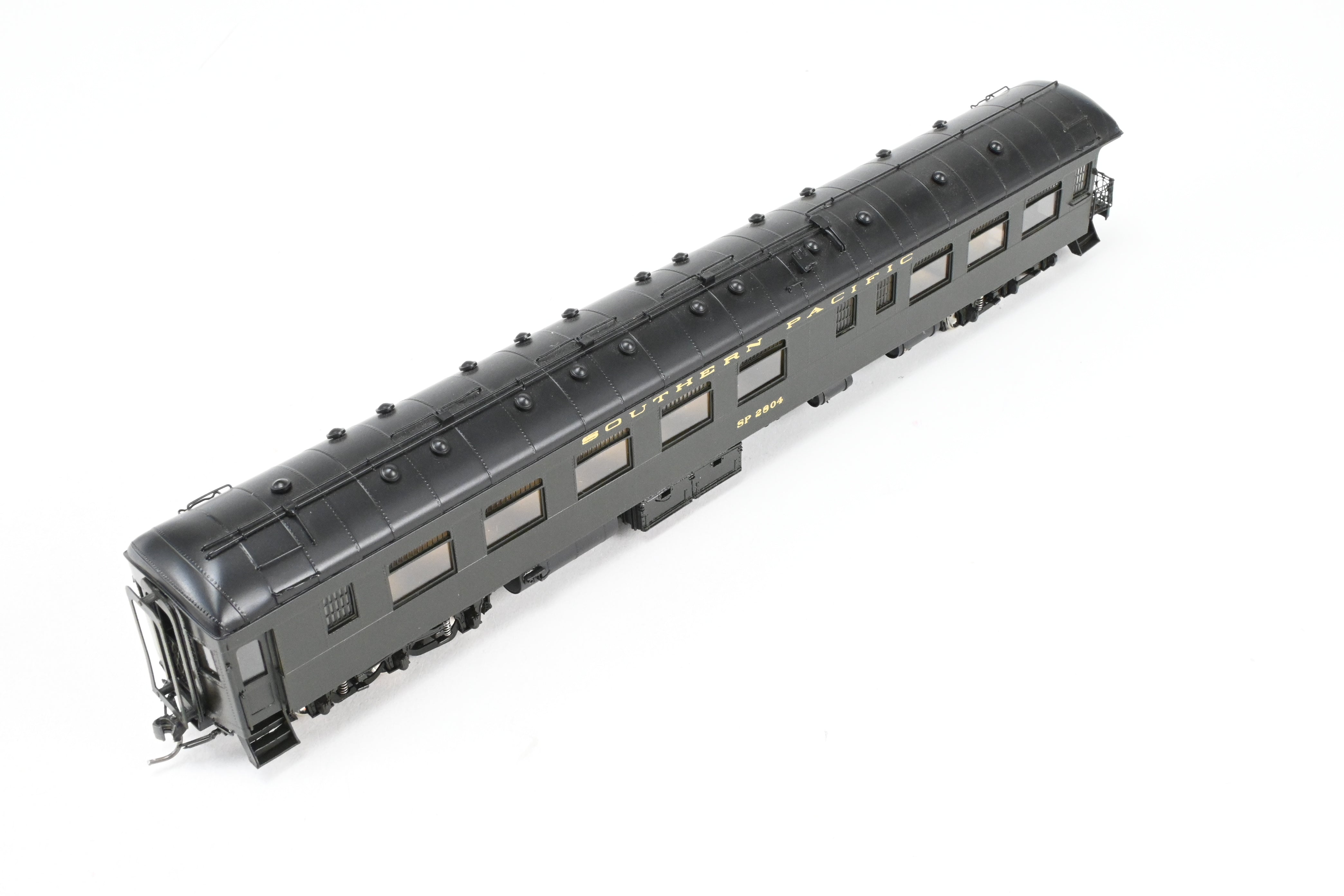 HO Scale Brass Precision Scale Co. Model of Southern Pacific Harriman CS 72' Observation Car Class 70 - O - 1, FP SP 2904