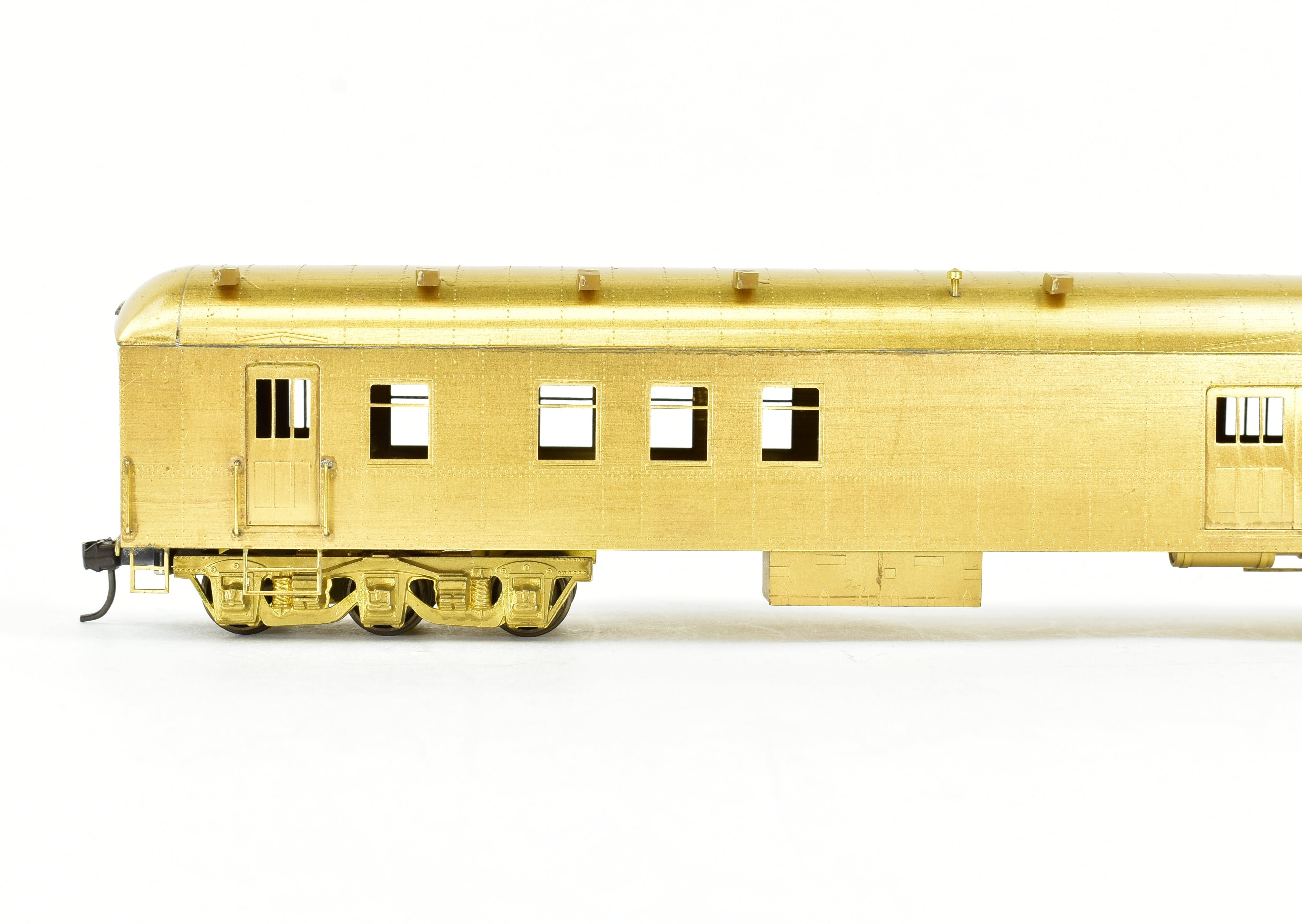 HO Scale Brass Model Train - Southern Pacific Harriman 72' Baggage Postal Storage Car by S. Soho & Co.
