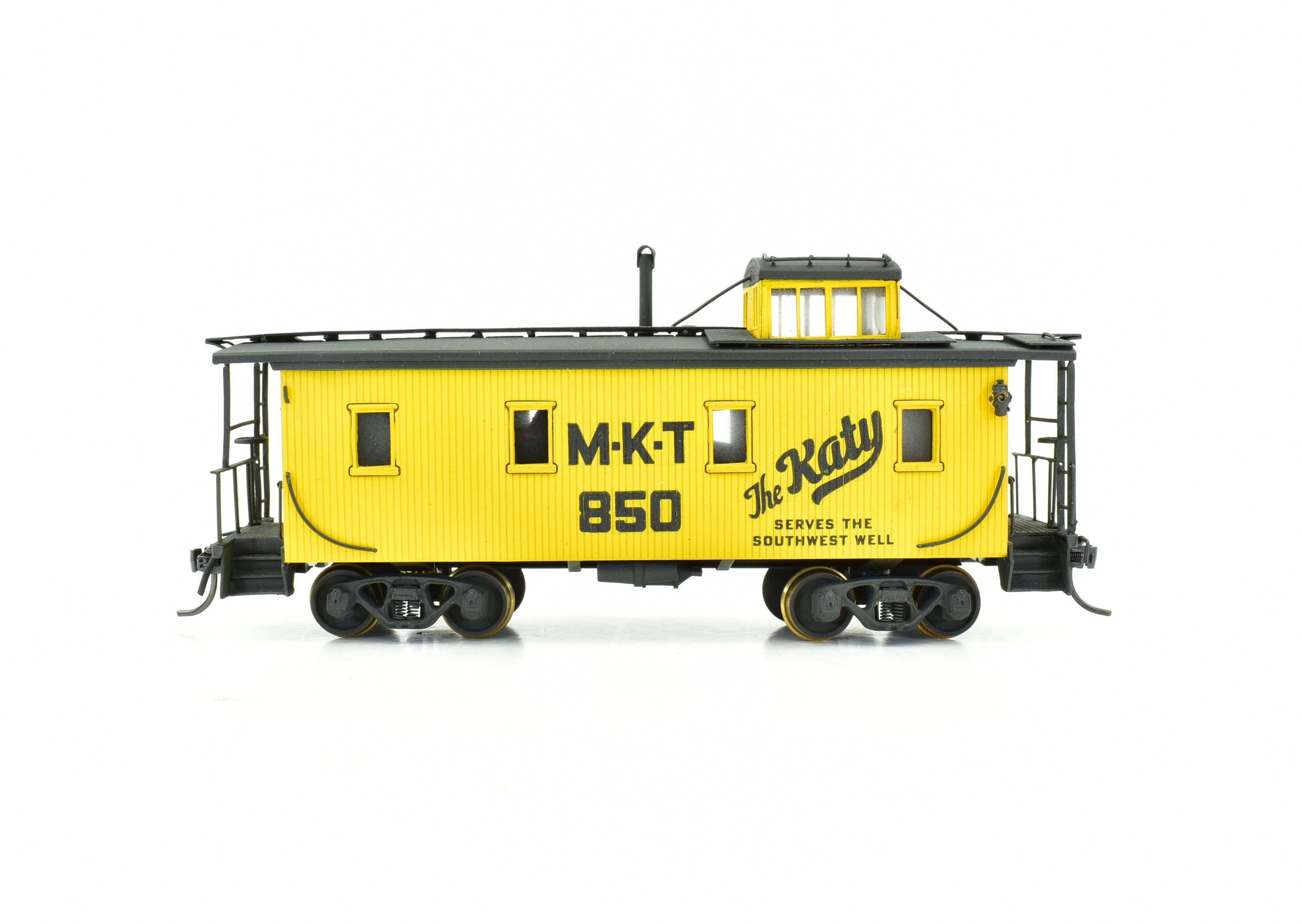 HO Scale Brass Hallmark Models Missouri Kansas Texas Katy Wood-Sheathed Caboose CP