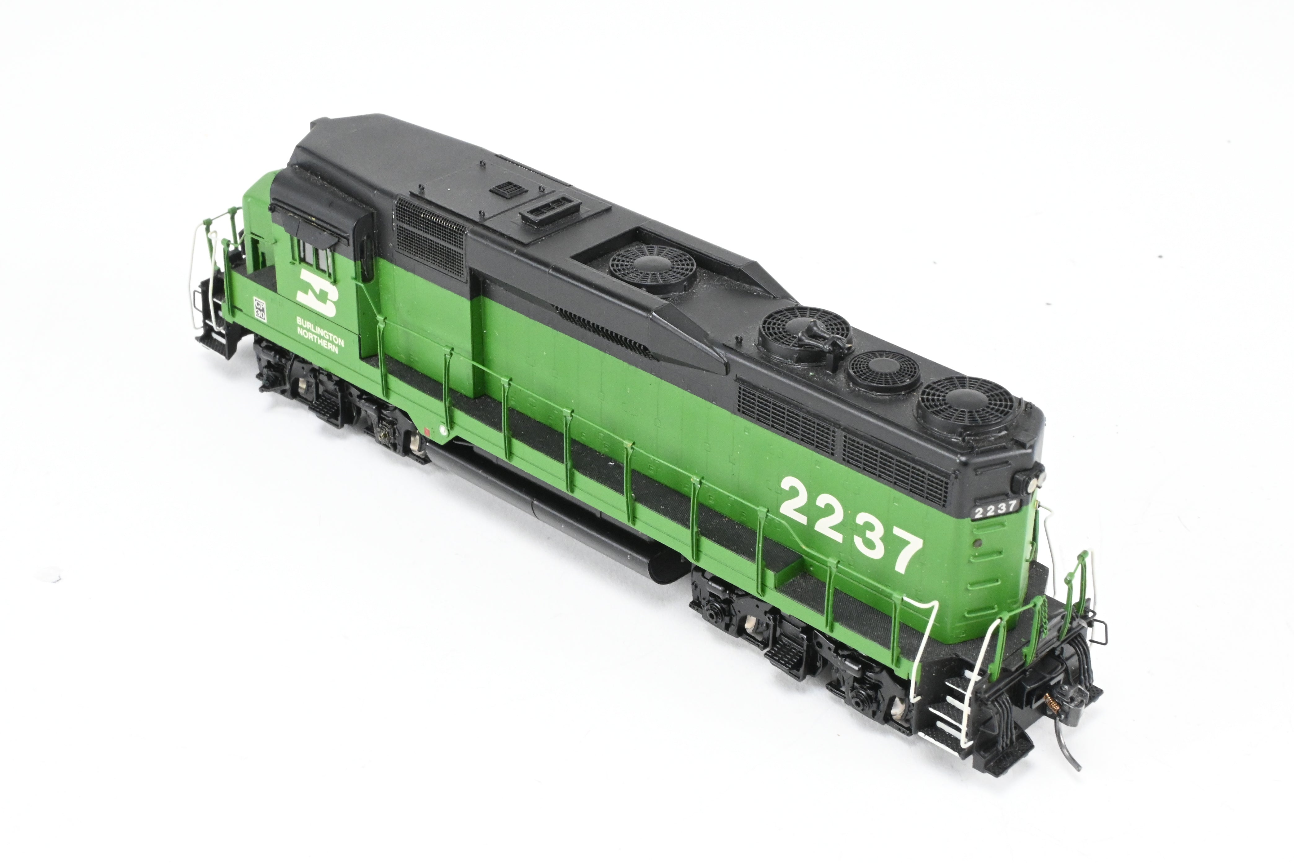 HO Scale Brass Cylinder - Challenger Imports Burlington Northern EMD GP30 Phase II Freight Model in Replacement Box