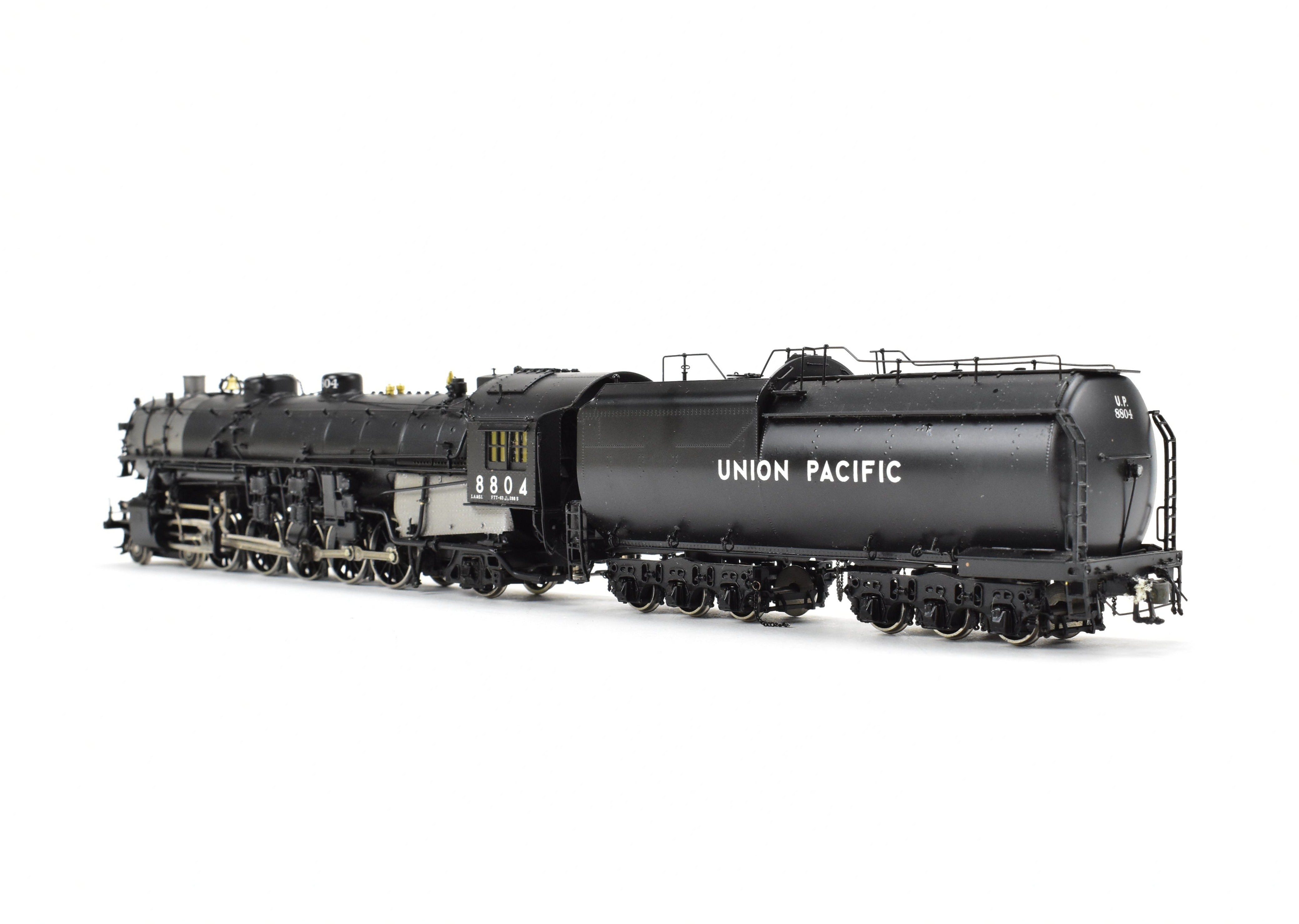 HO Scale Brass Precision Scale Co. Union Pacific Class 4 - 10 - 2 Three - Cylinder Freight/Passenger Model Train #8804 in As - Is Condition