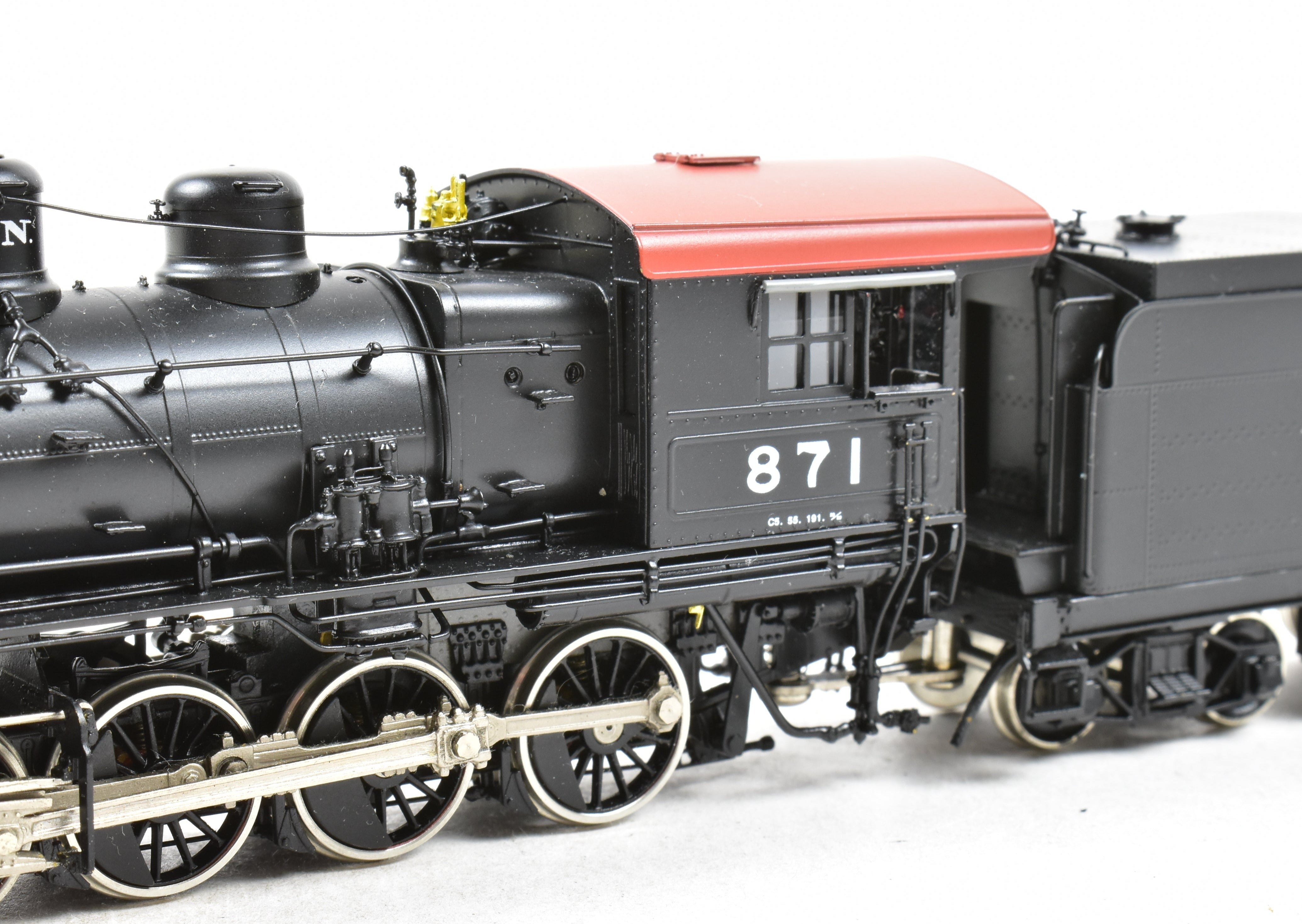 HO Scale Brass GN - Great Northern C-5 0-8-0 FP No. 871 by W&R Enterprises