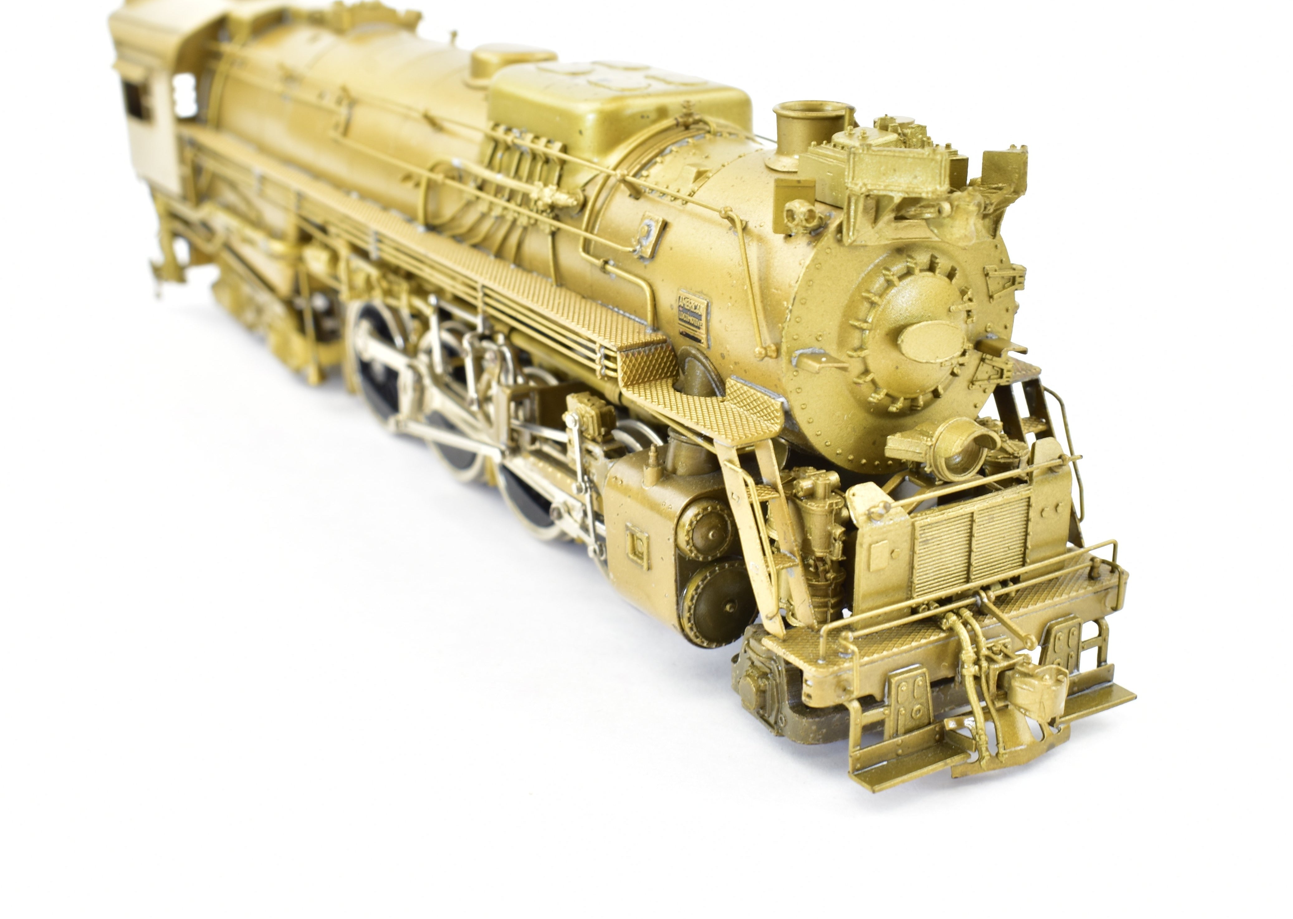 High - Quality HO Scale Brass Pacific Fast Mail (PFM) Model Train - United C&O, Chesapeake & Ohio 2 - 8 - 4 Alco Kanawha, 1977 Edition