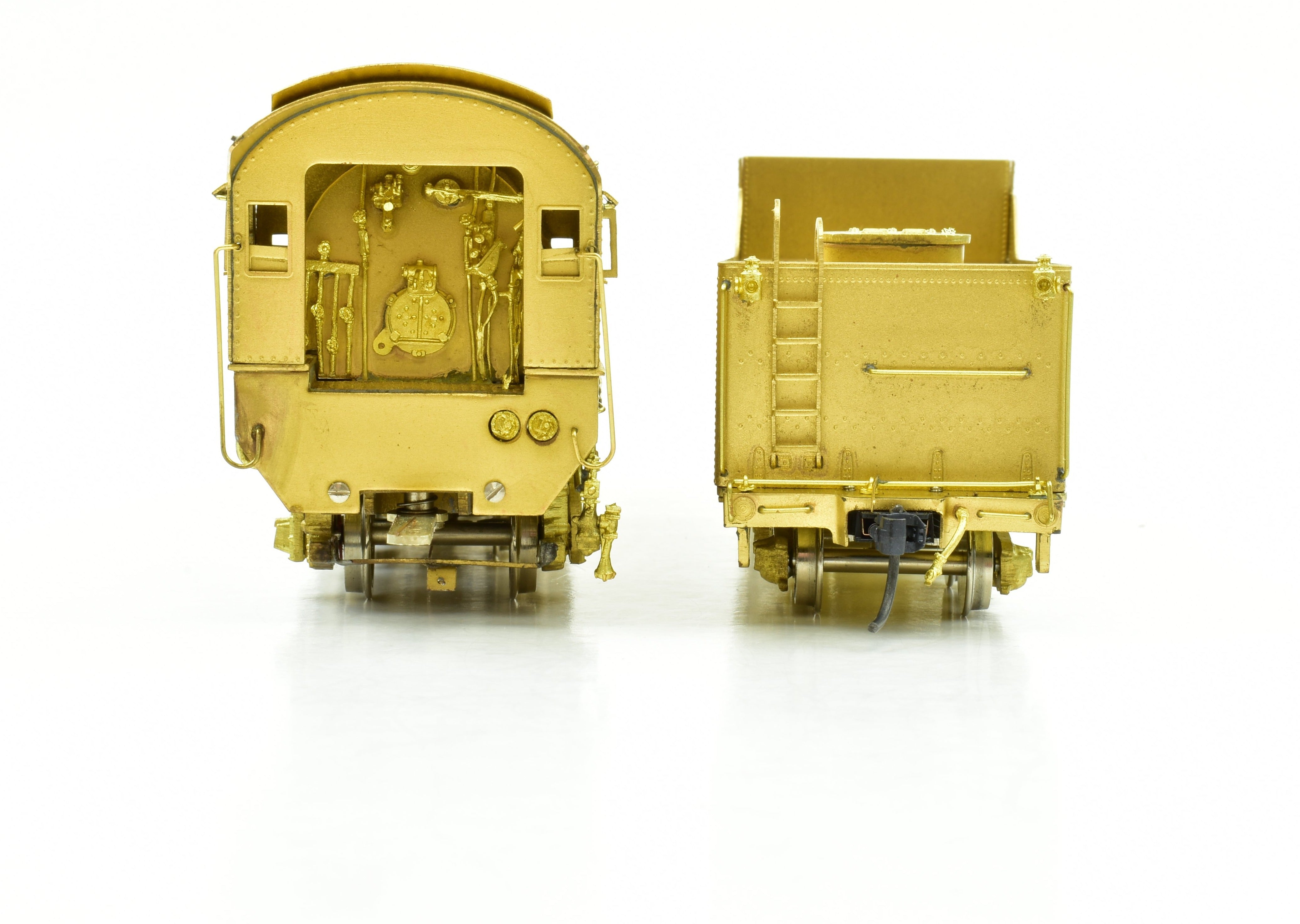 HO Scale Brass Key Imports Model of Akron Canton & Youngstown #407 2-8-2 USRA Light Mikado Locomotive