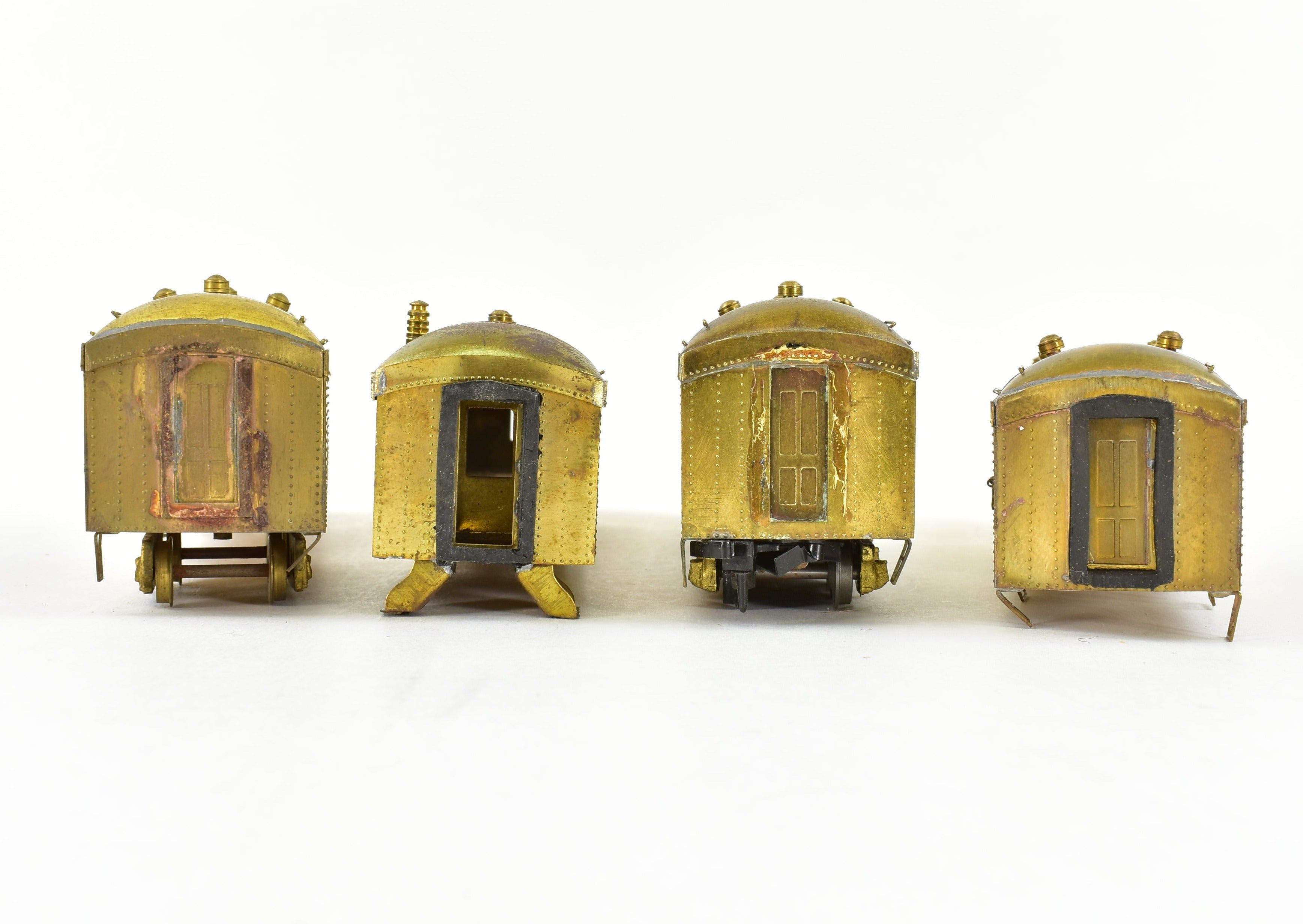 HO Scale Brass Model Train Ken Kidder SP - Southern Pacific/T&NO & Various Harriman 4-Car Set in As-Is Condition