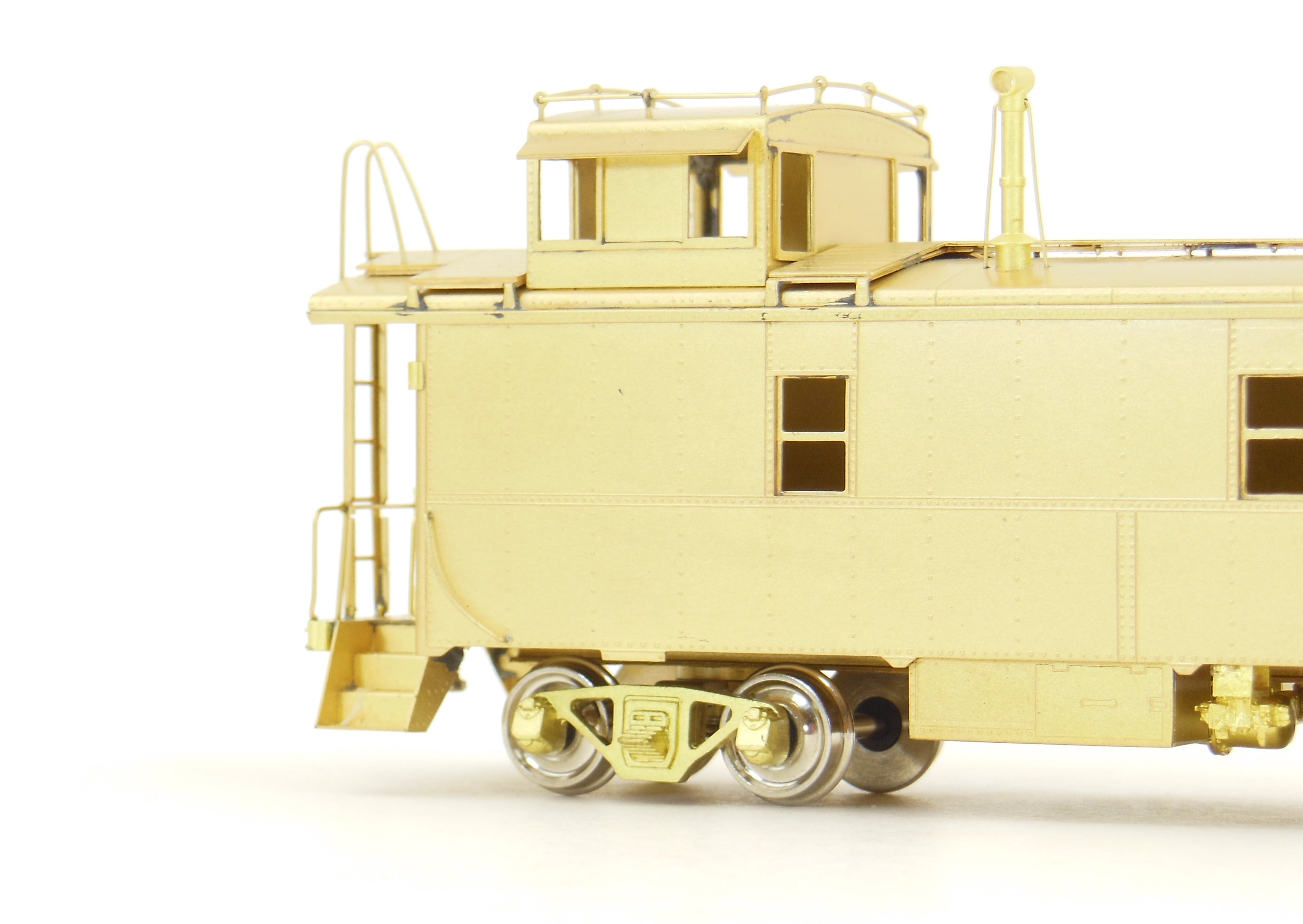 HO Brass Oriental Limited ATSF Santa Fe Classic Round Roof Caboose