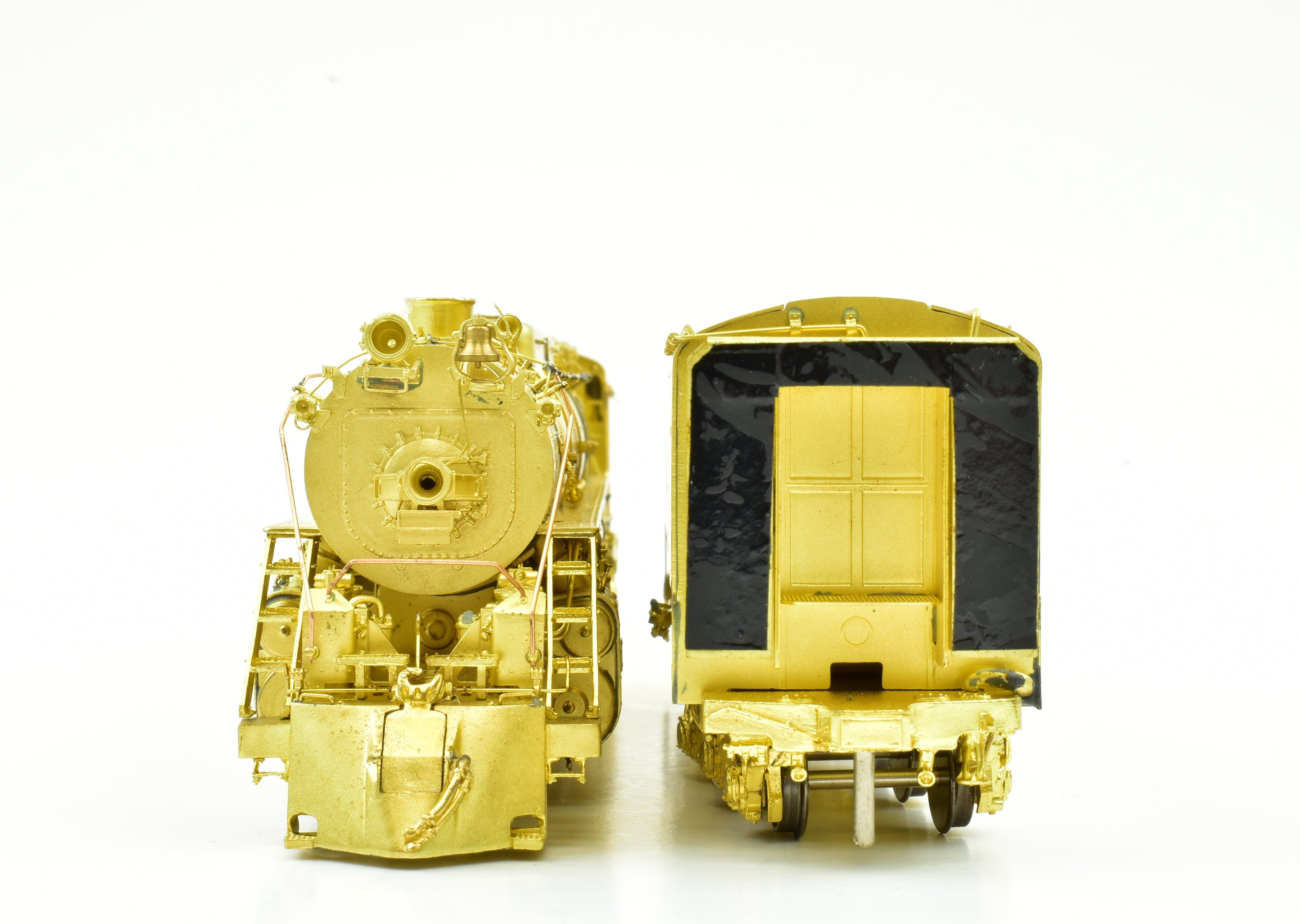 HO Scale Brass Model Train - Overland Models, Inc. MILW - Milwaukee Road S-3 4-8-4 Steam Locomotive with Squared Boiler Front