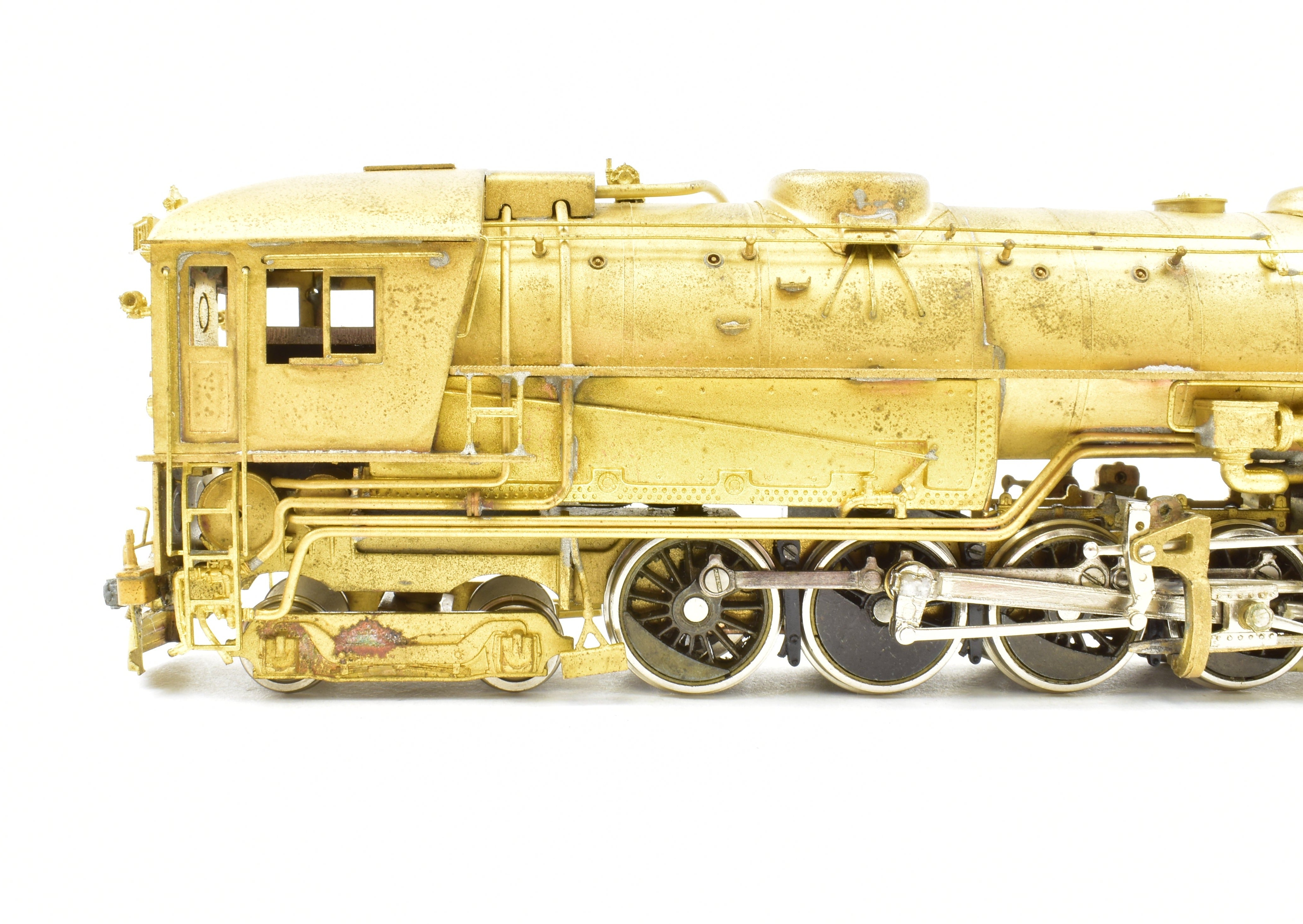 HO Scale Brass Model Train by Westside Model Co., Southern Pacific Class AC - 4 4 - 8 - 8 - 2 Cab Forward Locomotive from 1977 Production Run