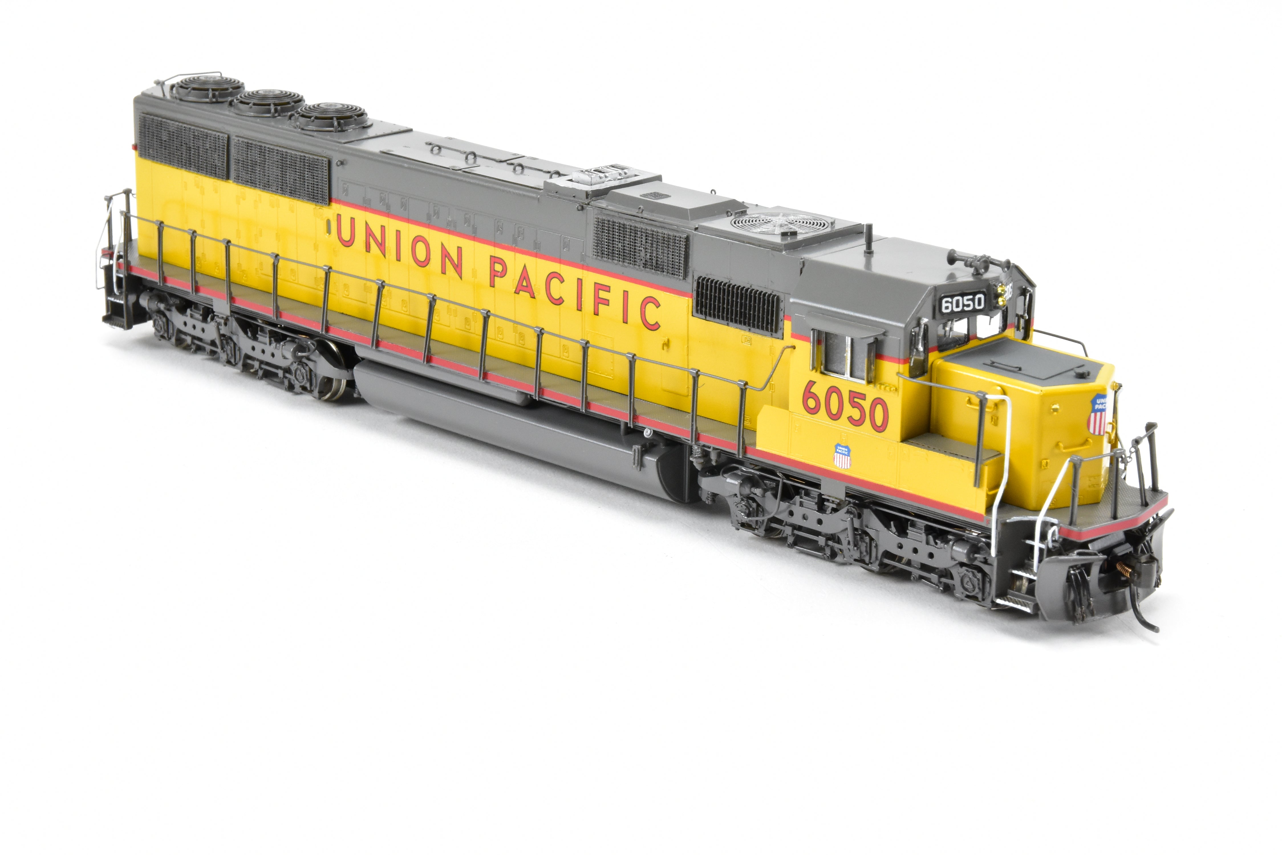 HO Scale Brass Union Pacific EMD SD60 Locomotive Model by Overland Models, Inc., Custom Painted with Road Number 6050
