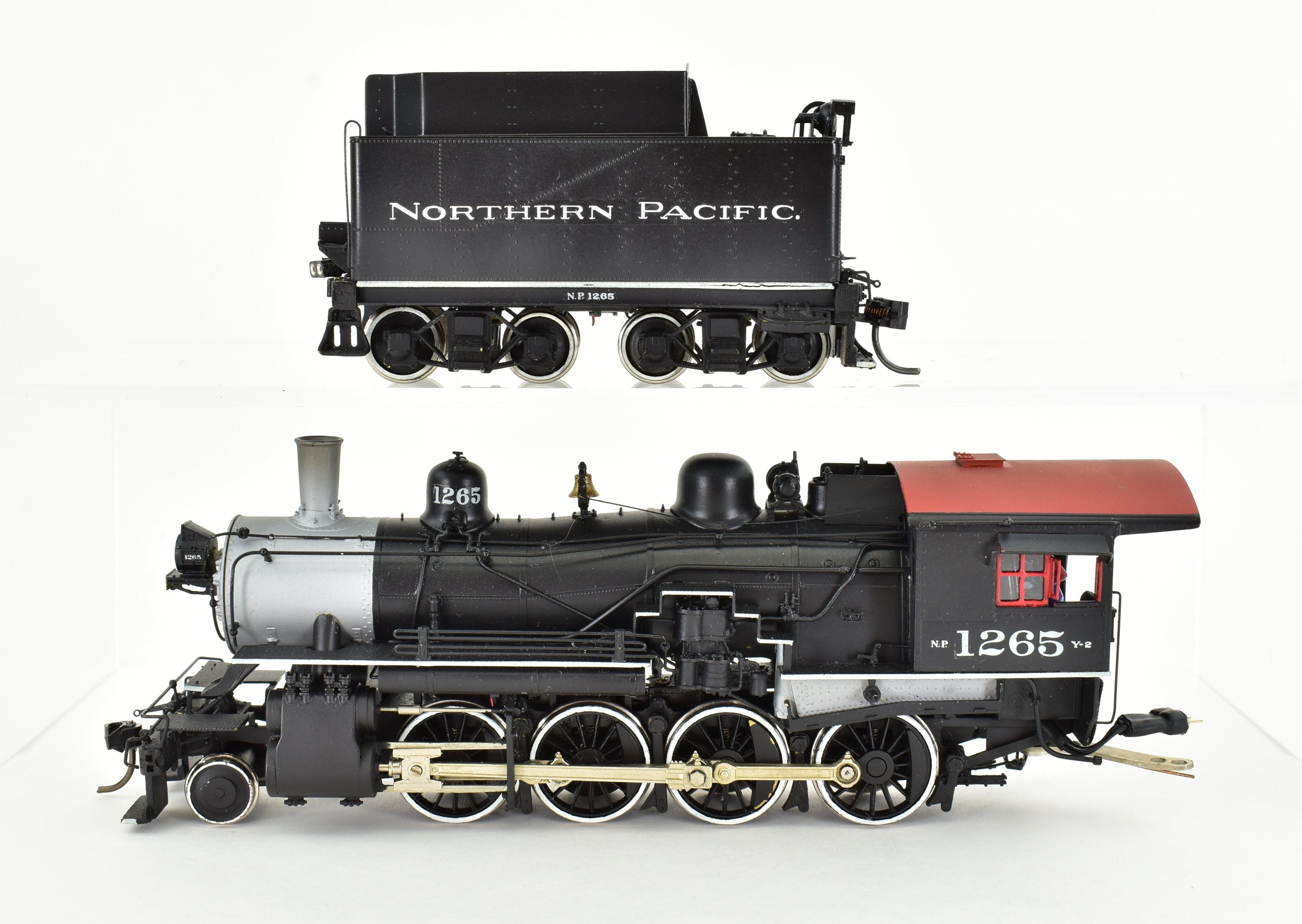 HO Brass W&R Enterprises Northern Pacific Y-2 2-8-0 Pro-Painted with ESU/LokSound DCC/Sound
