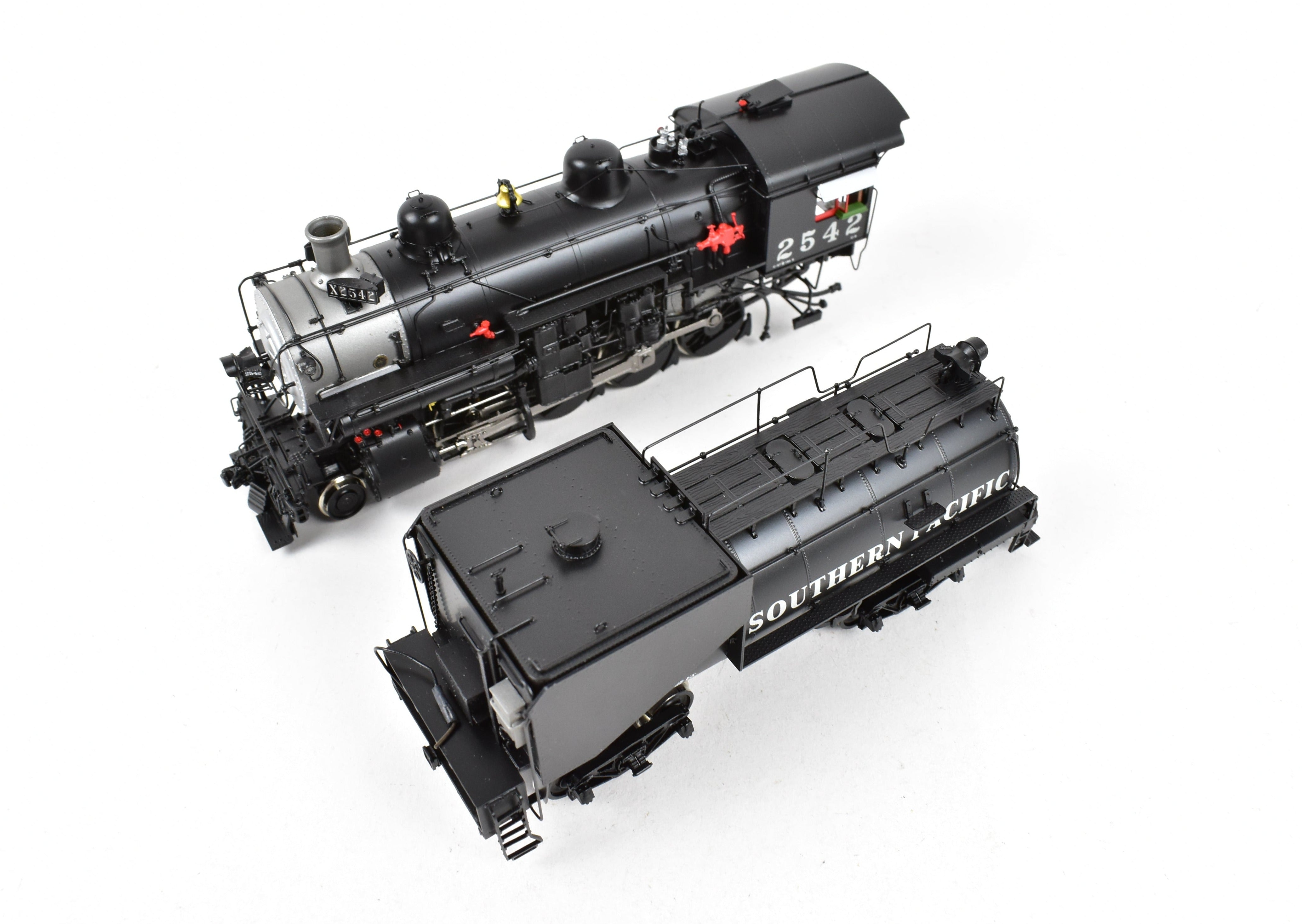 HO Scale Brass Steam Locomotive - Challenger Imports SP - Southern Pacific Class C - 9 2 - 8 - 0 Front Pilot Engine #2542