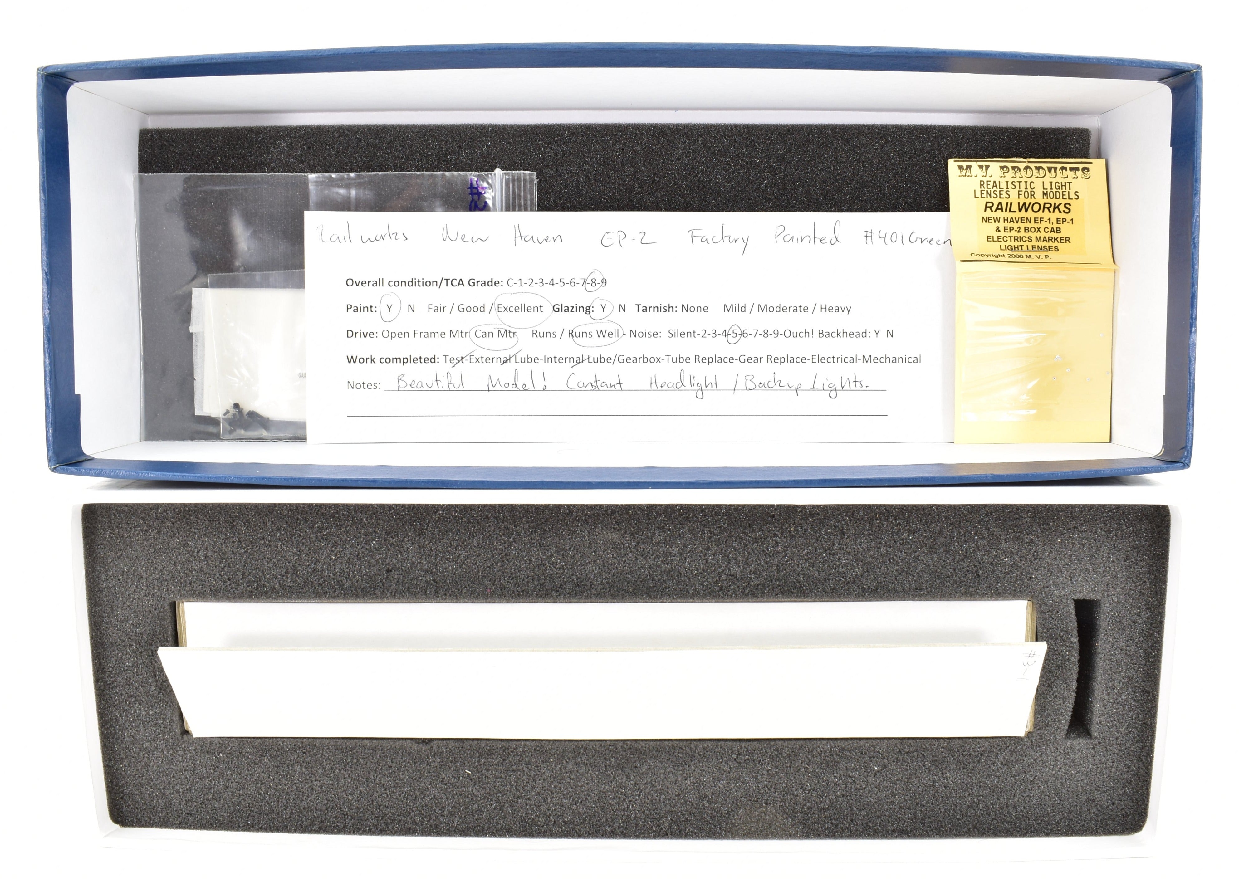 Brass Railworks HO Scale New Haven EP - 2 Box Cab Electric FP Model