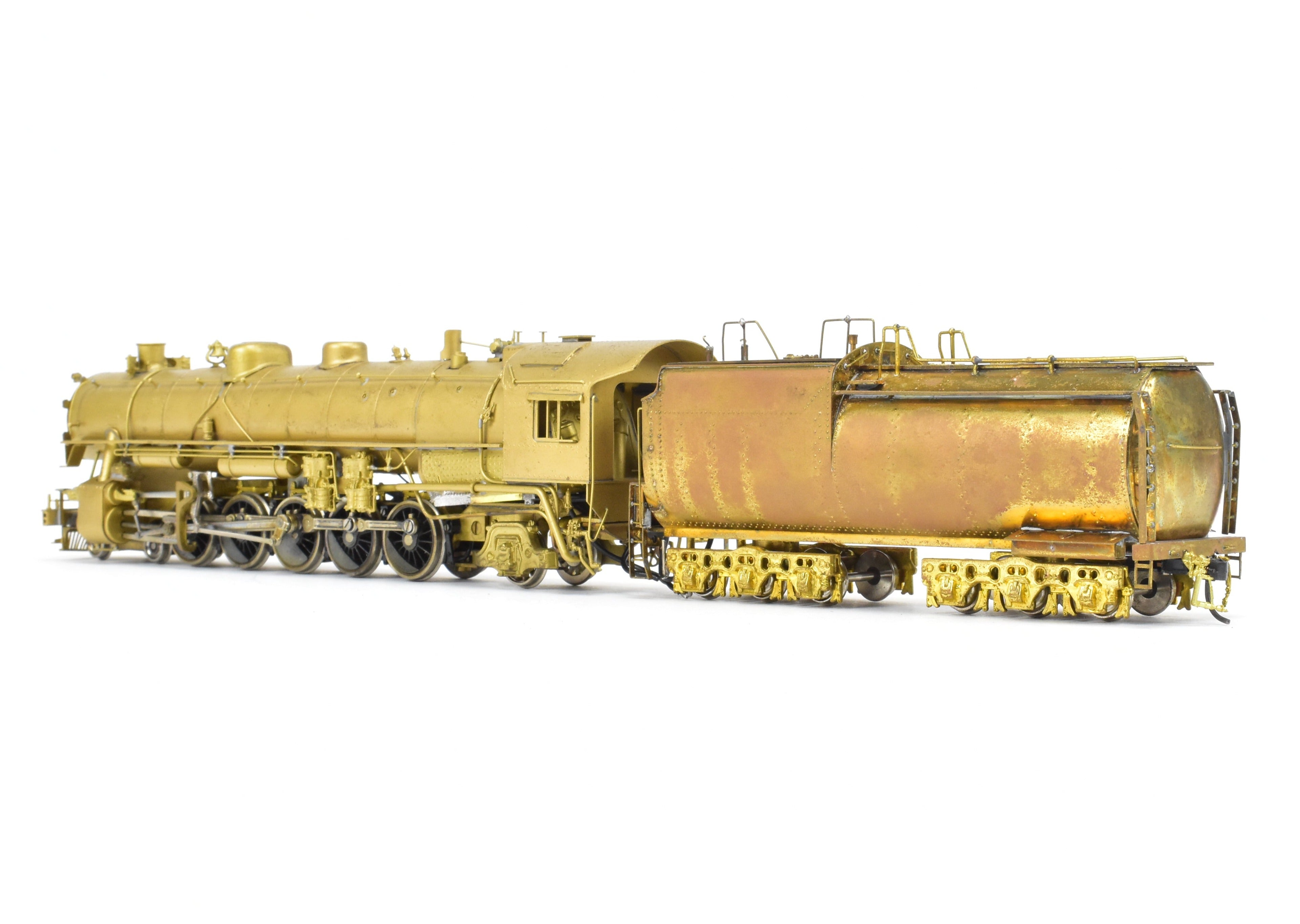 HO Scale Brass Union Pacific 4-10-2 Model by Westside with Modified Tender (AS-IS)