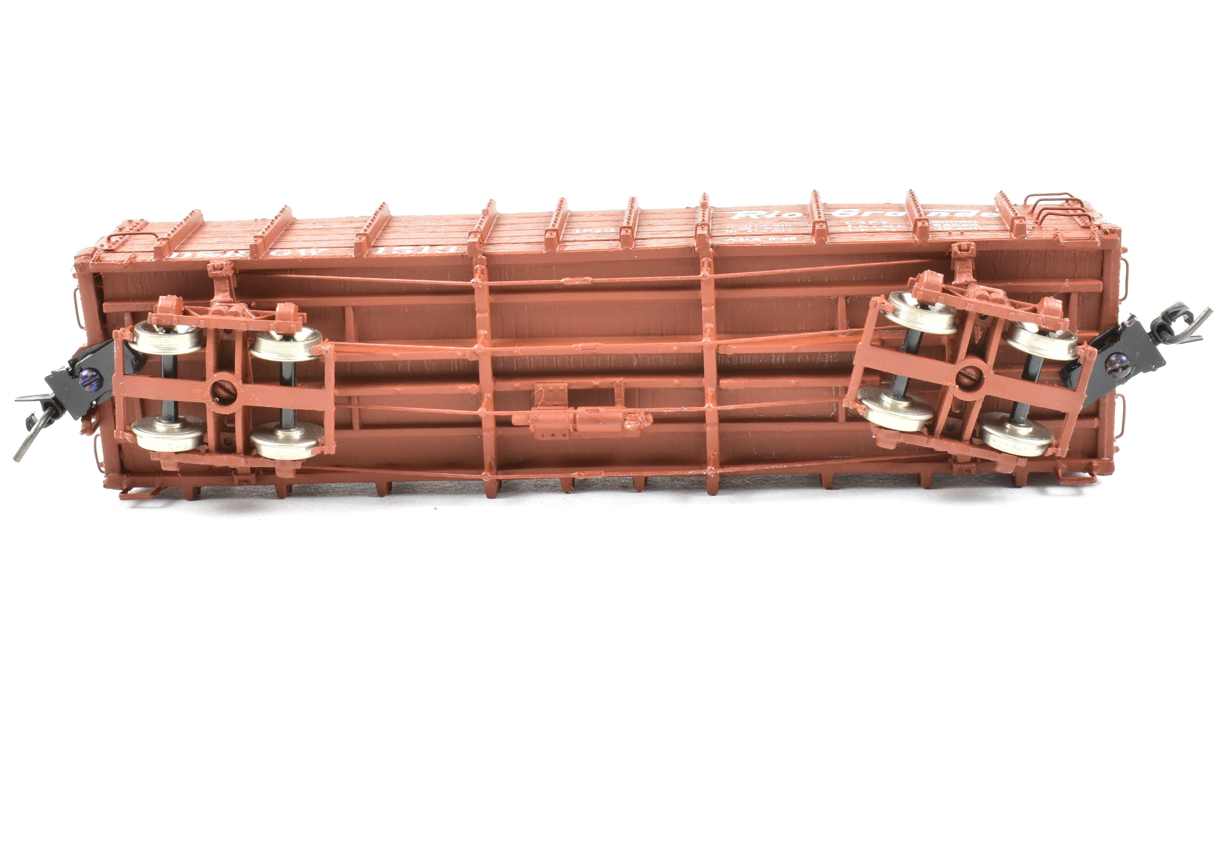 HOn3 Scale Custom - Built Denver & Rio Grande Western (D&RGW) Gondola Model of Leadville Supply Company from the 1940s, #1513