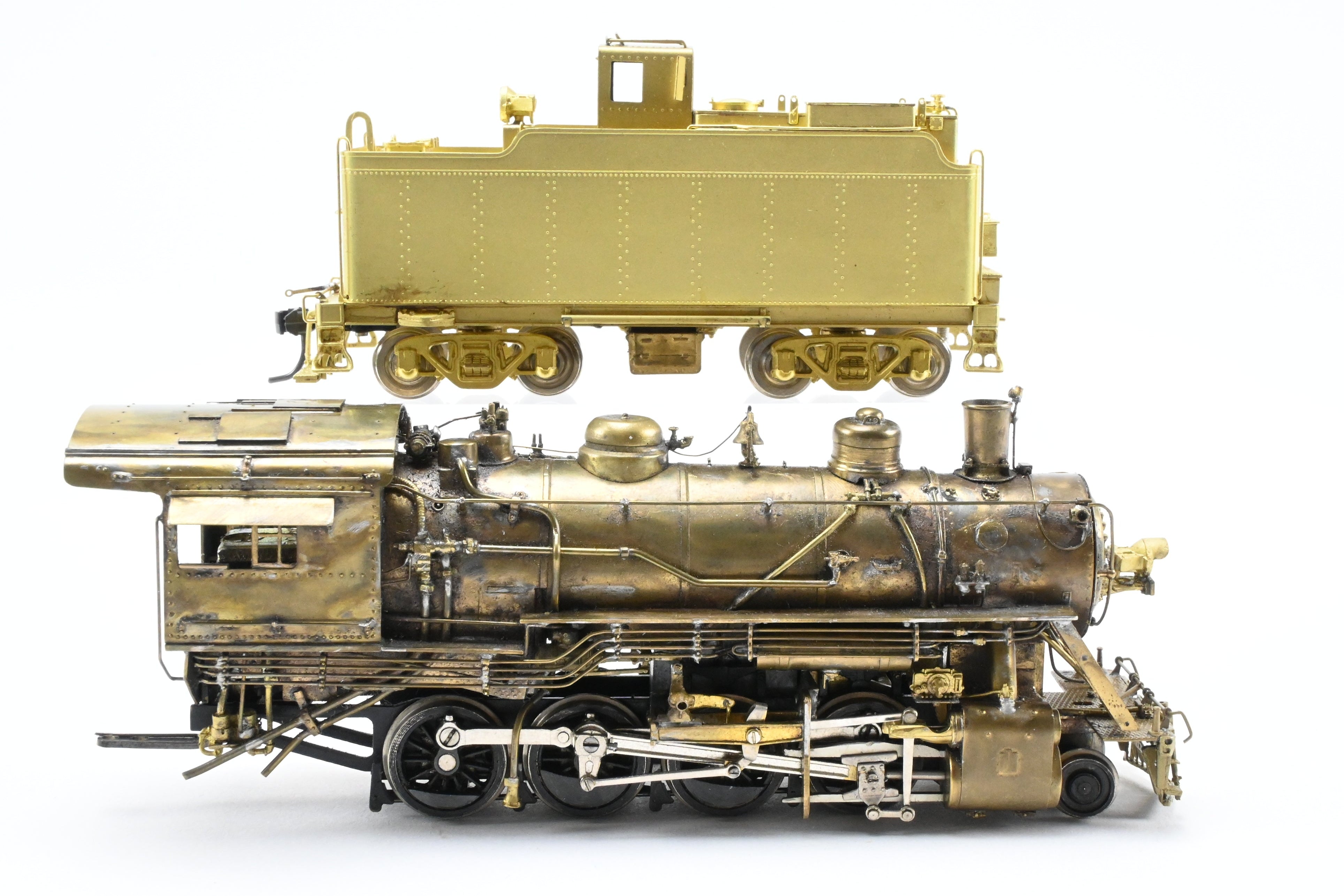 HO Scale Brass Custom Model Train - Joe G. Collias Scratch - Built Missouri Pacific 2 - 8 - 0 No. 1034, Also Applicable for SLSF - Frisco or NOT&M - New Orleans, Texas, & Mexico