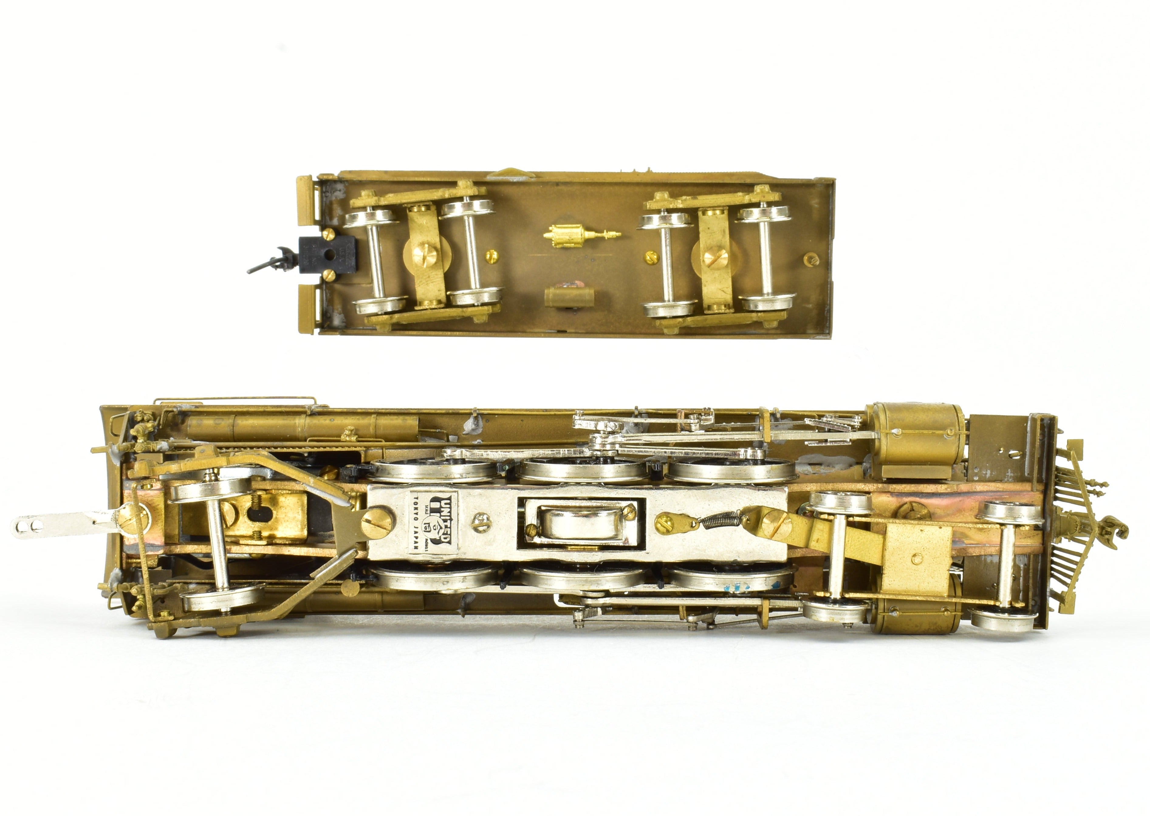 High - Quality HO Scale Brass Pacific Fast Mail Model - United Great Northern H - 5 4 - 6 - 2 Pacific Locomotive from 1973 Run