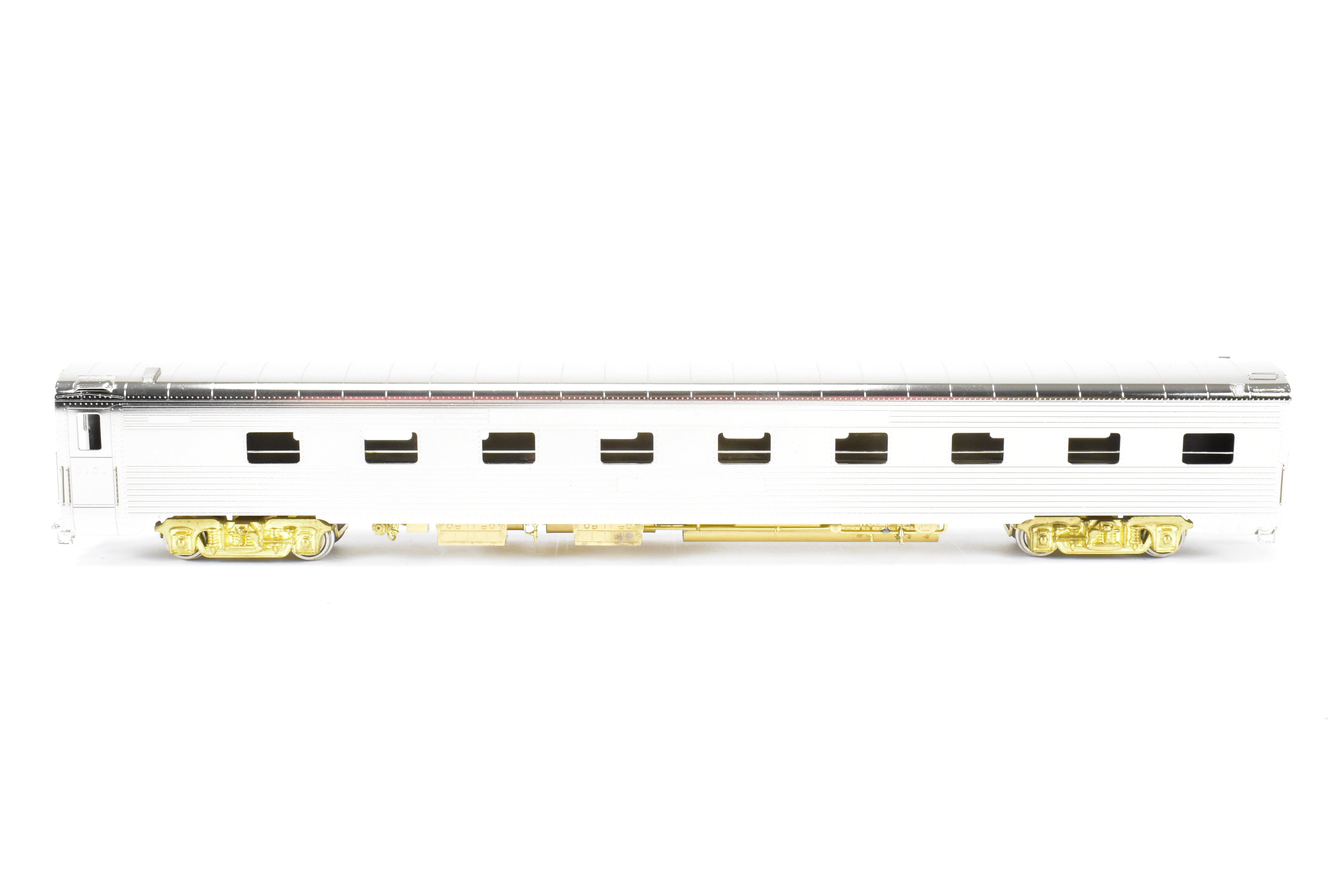 HO Scale Brass Model Train - Cascade Models AT&SF - Santa Fe ACF Regal Series 4-4-2 Sleeper with Deskirted Design
