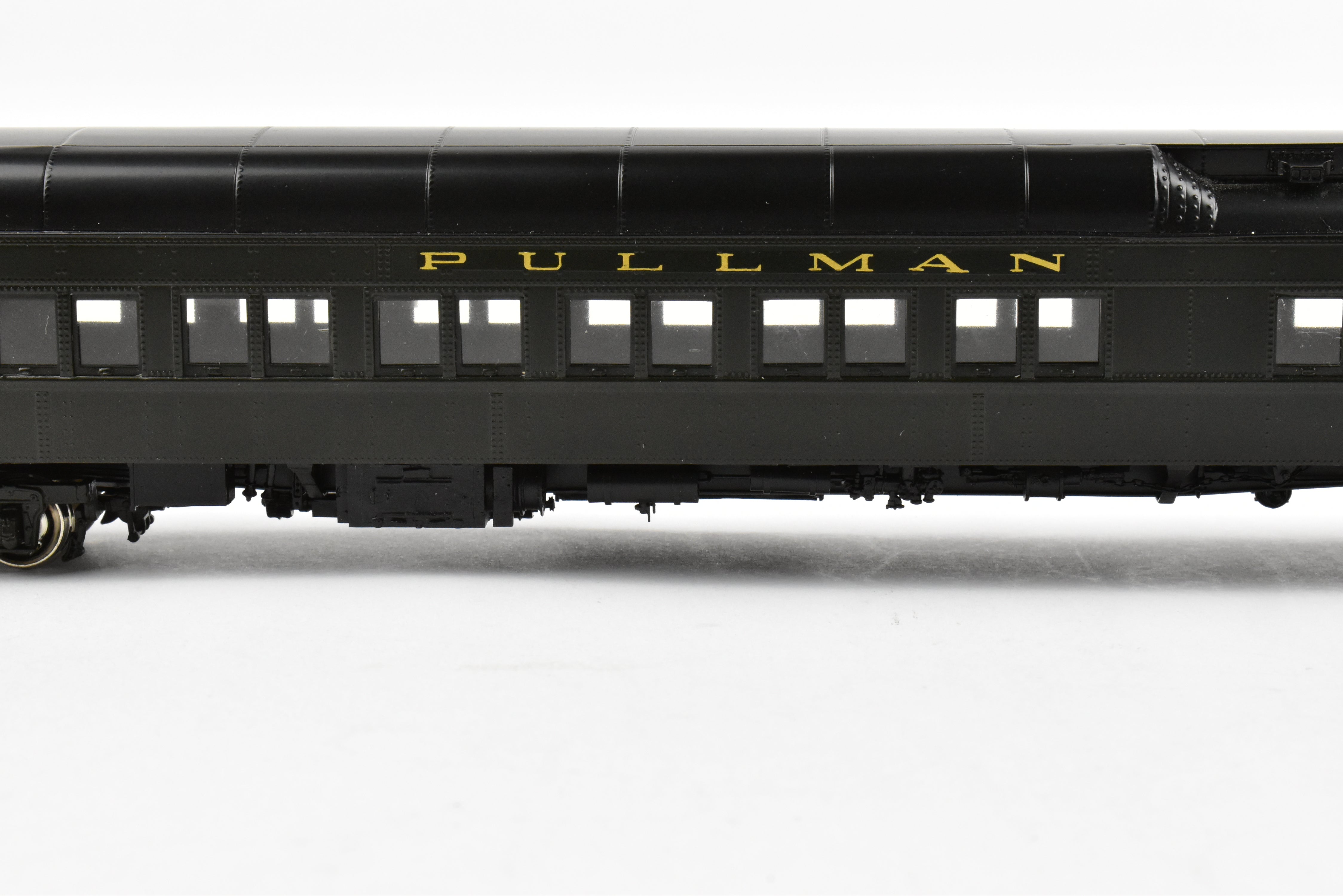 HO Scale Brass Precision Scale Co. (PSC) Pullman Heavyweight 12-Section Sleeper Model Plan 2411 Featuring Air Conditioning Function