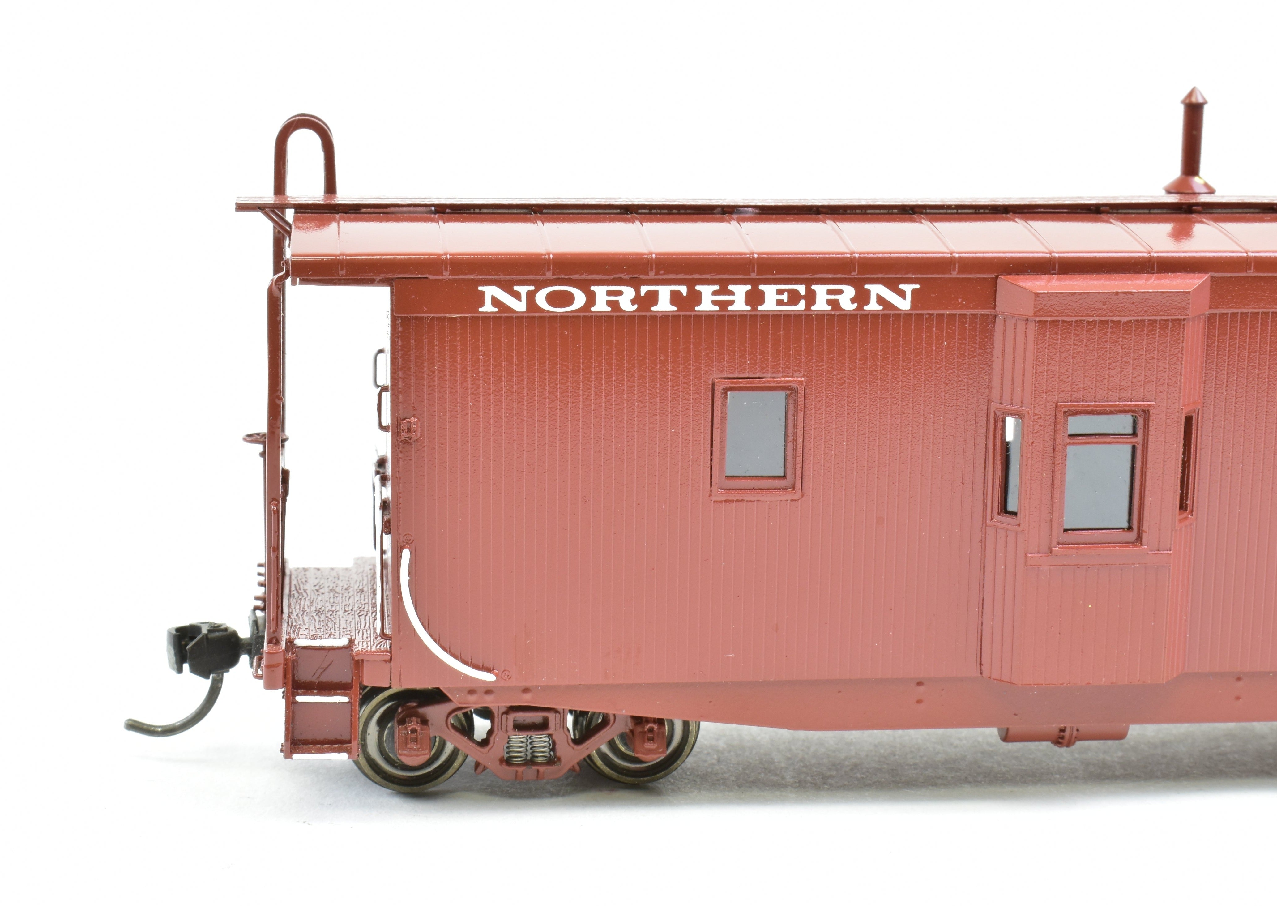 HO Brass OMI NP Northern Pacific Wood Bay Window Caboose Model No. 1532