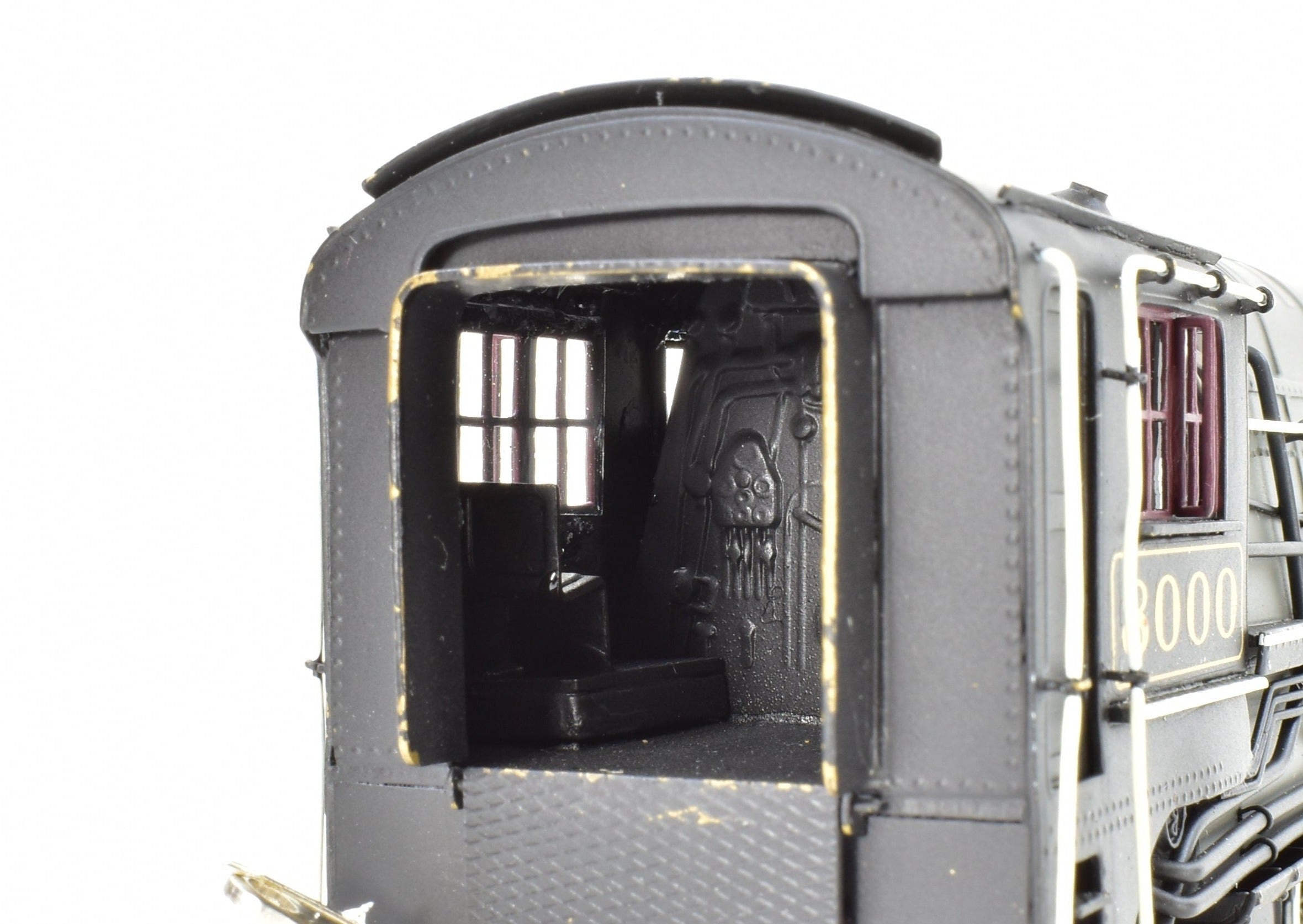 HO Scale Brass Canadian Pacific Railway T4a 2-10-4 Locomotive Model - Totem Models, CP No. 8000
