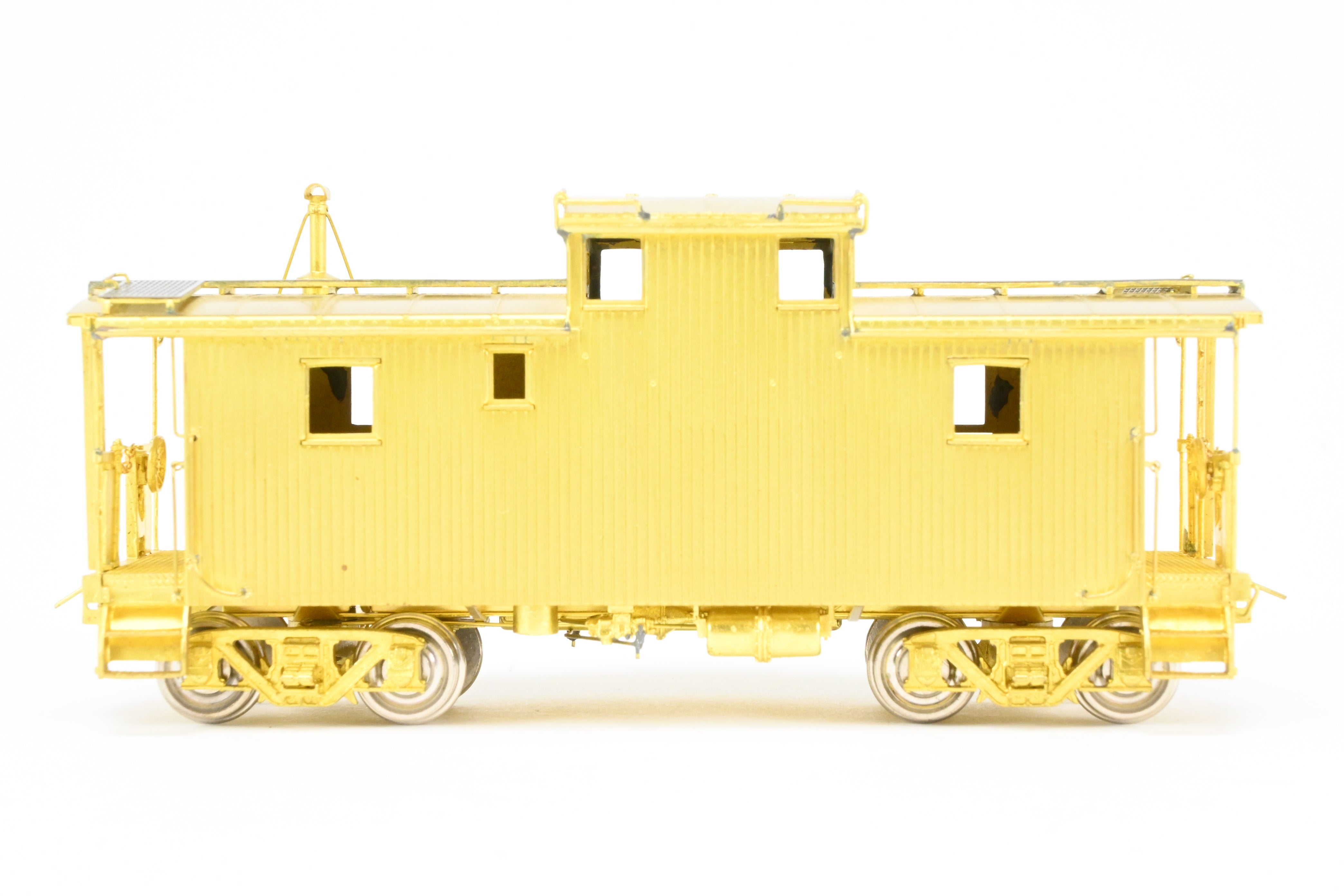 HO Scale Brass N&W - Norfolk & Western “CF” Wood Caboose Model by Overland Models, Inc. (OMI)